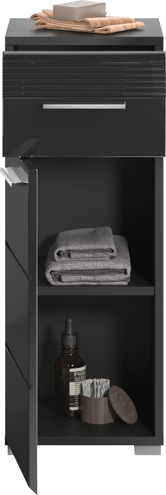 INOSIGN Unterschrank »Malmö, Breite 30 cm, 1 Tür (Türanschlag wechselbar), 1 Schubkasten«, in verschiedenen Farben erhältlich, Badmöbel, Badschrank, Kommode, Bad