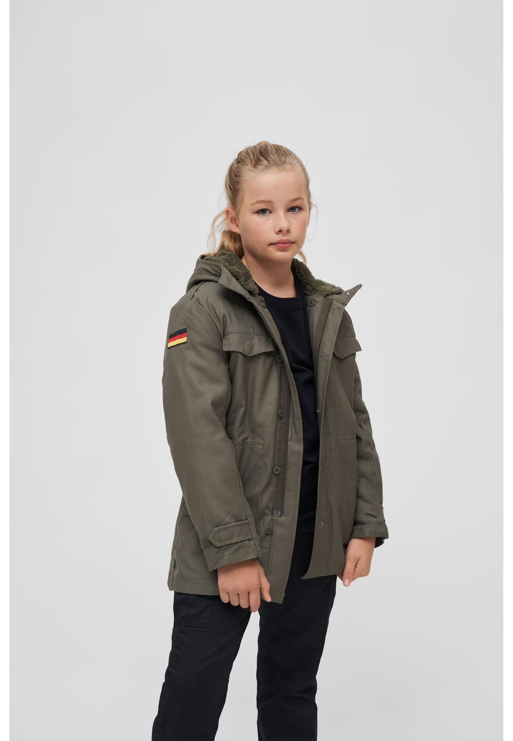 Brandit Parka »Brandit Herren Kids BW Parka« 1 Stk. tlg. mit Kapuze