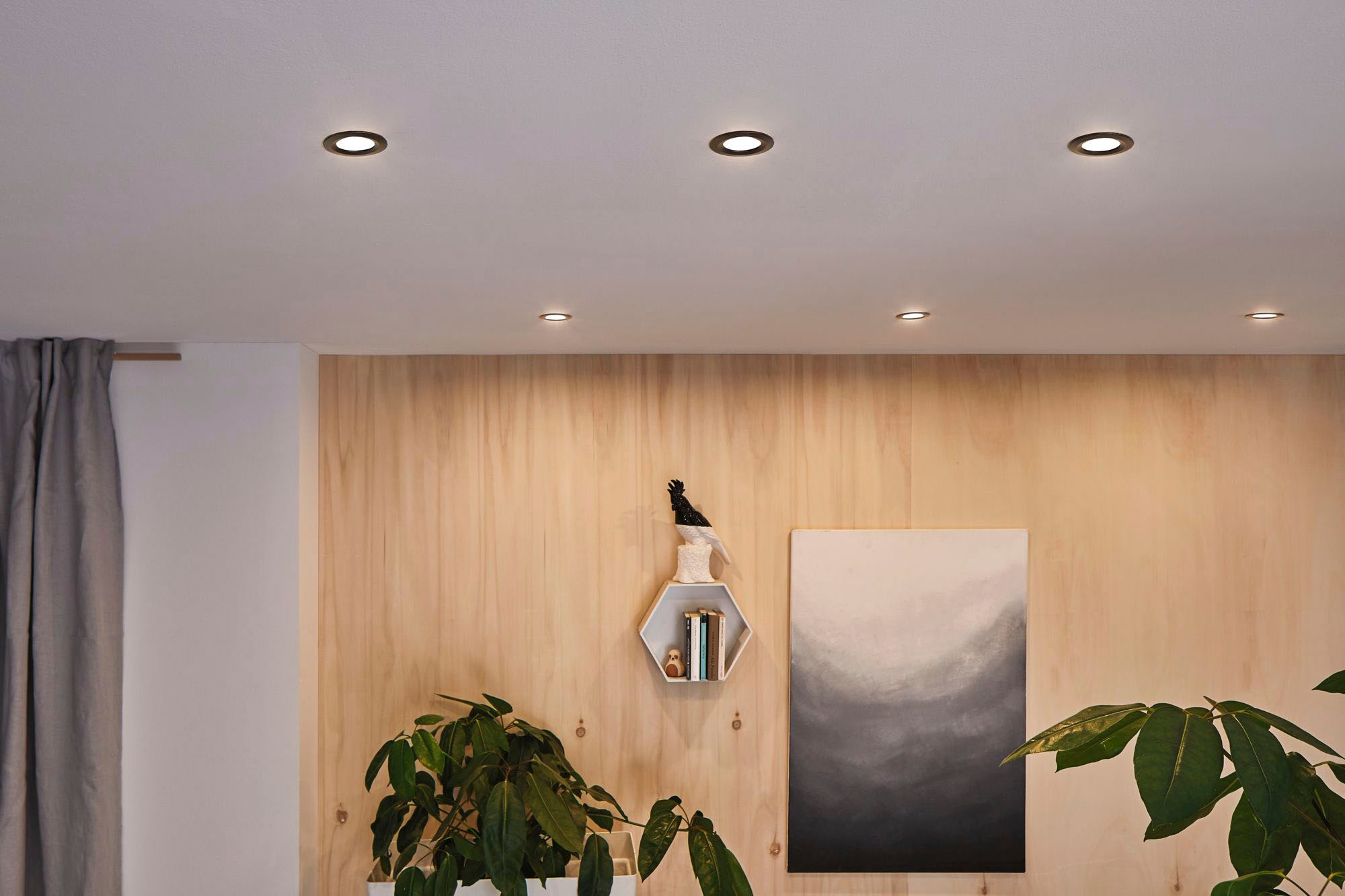 Paulmann LED Einbauleuchte »Nova Plus 1x35W Schwarz matt/Alu Zink«, 1 flammig, Leuchtmittel GU 5,3-GU10 | ohne Leuchtmittel