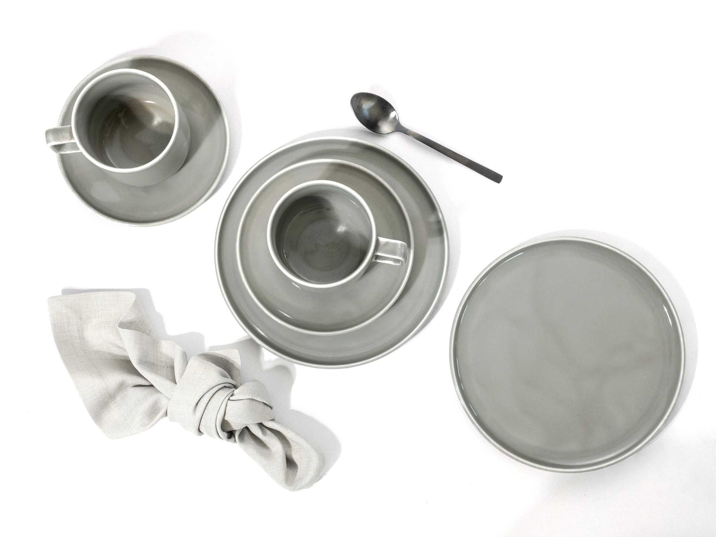 CreaTable Kaffeeservice »Chef Collection«, (Set, 18 tlg., Kaffeegeschirr für 6 Personen), Service, nordisches Design, 18 Teile, für 6 Personen