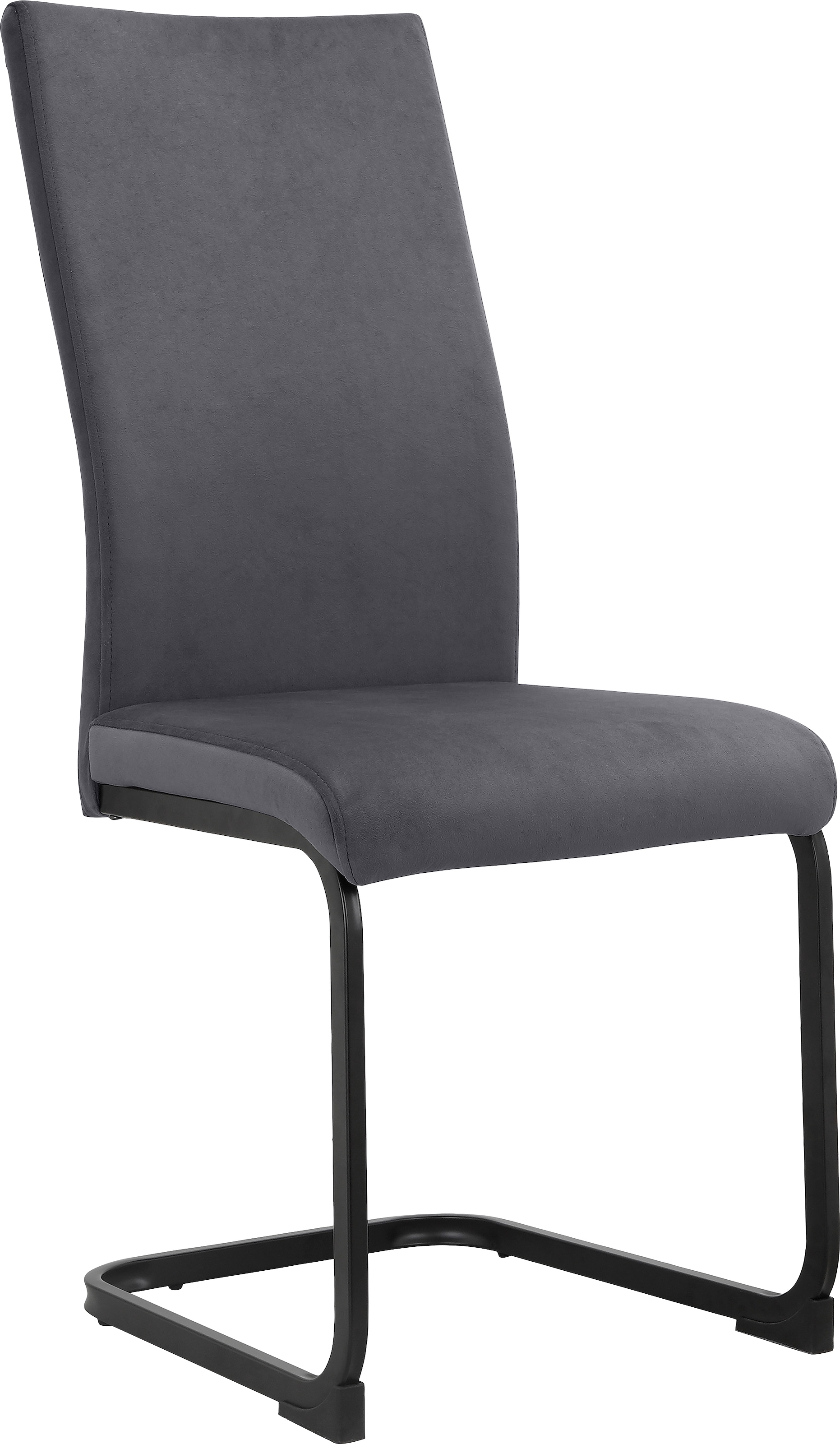 INOSIGN Esszimmerstuhl »Darcel«, (Set), 4 St., Veloursstoff, Freischwinger günstig online kaufen