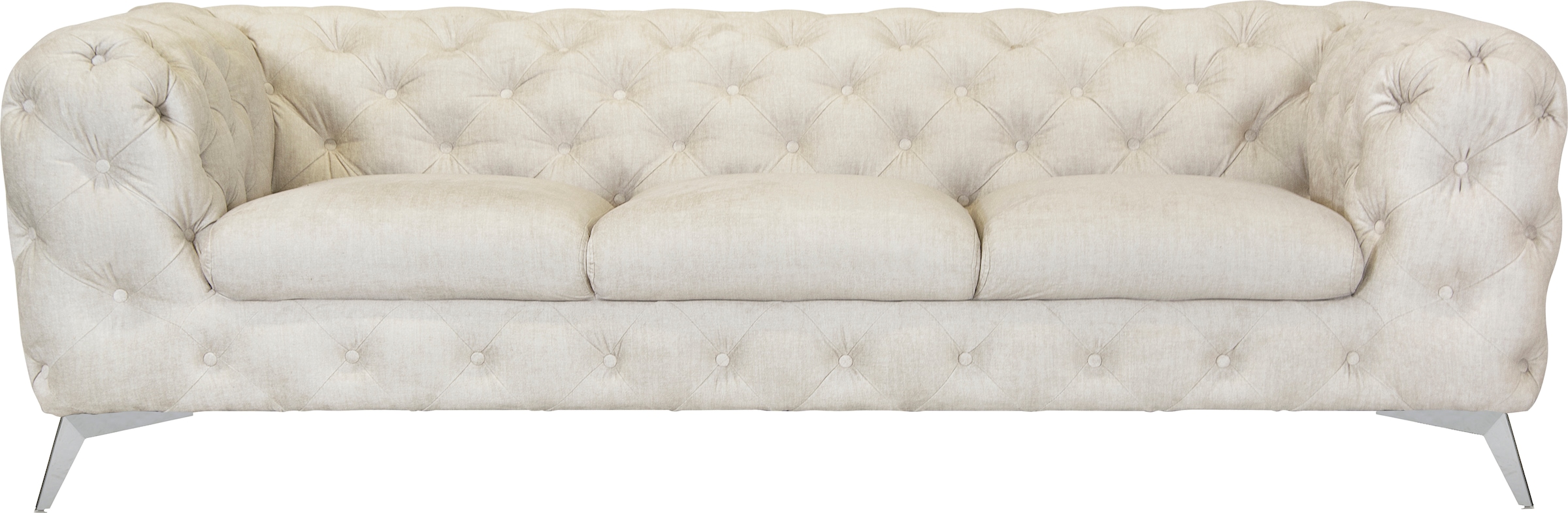 Leonique Chesterfield-Sofa "Glynis", aufwändige Knopfheftung, moderne Chest günstig online kaufen