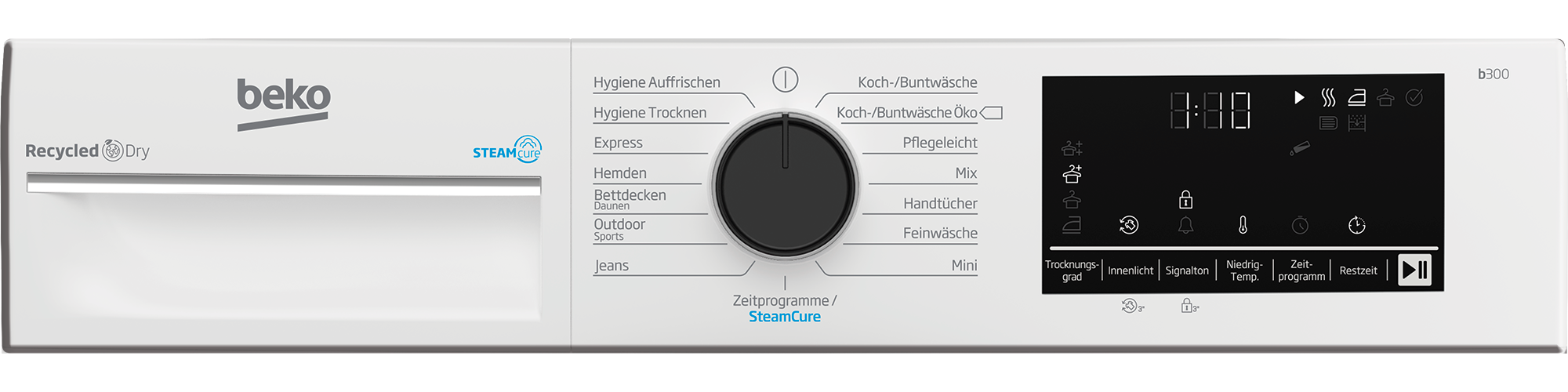 BEKO Kondenstrockner »B3T422391«, 8 kg, mit Wärmepumpentechnologie