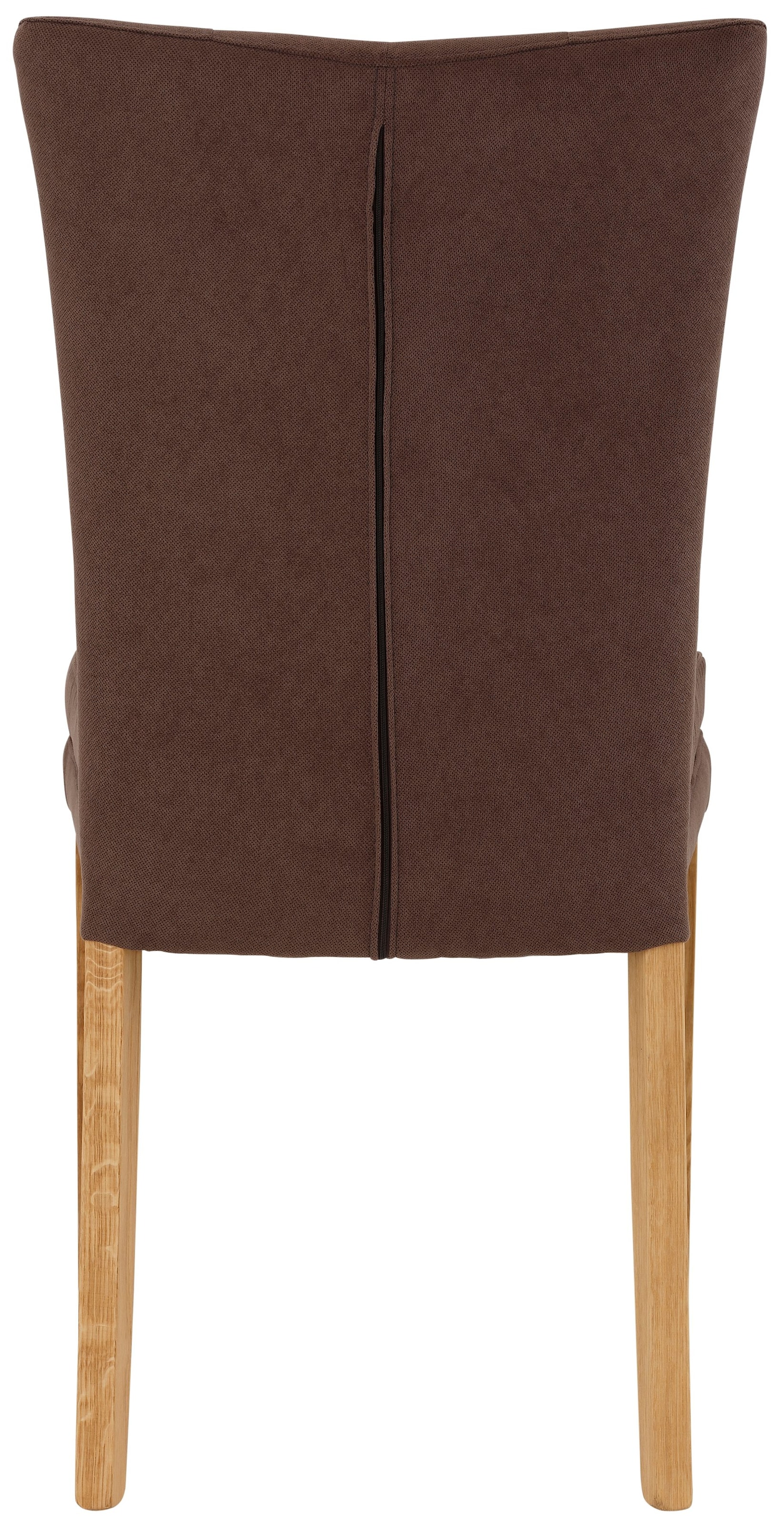 Home affaire Esszimmerstuhl »Colorado BESTSELLER Polsterstuhl«, (Set), 6 St., Luxus-Microfaser, Beine in eiche oder nussbaum. Im 2er, 4er oder 6er-Set