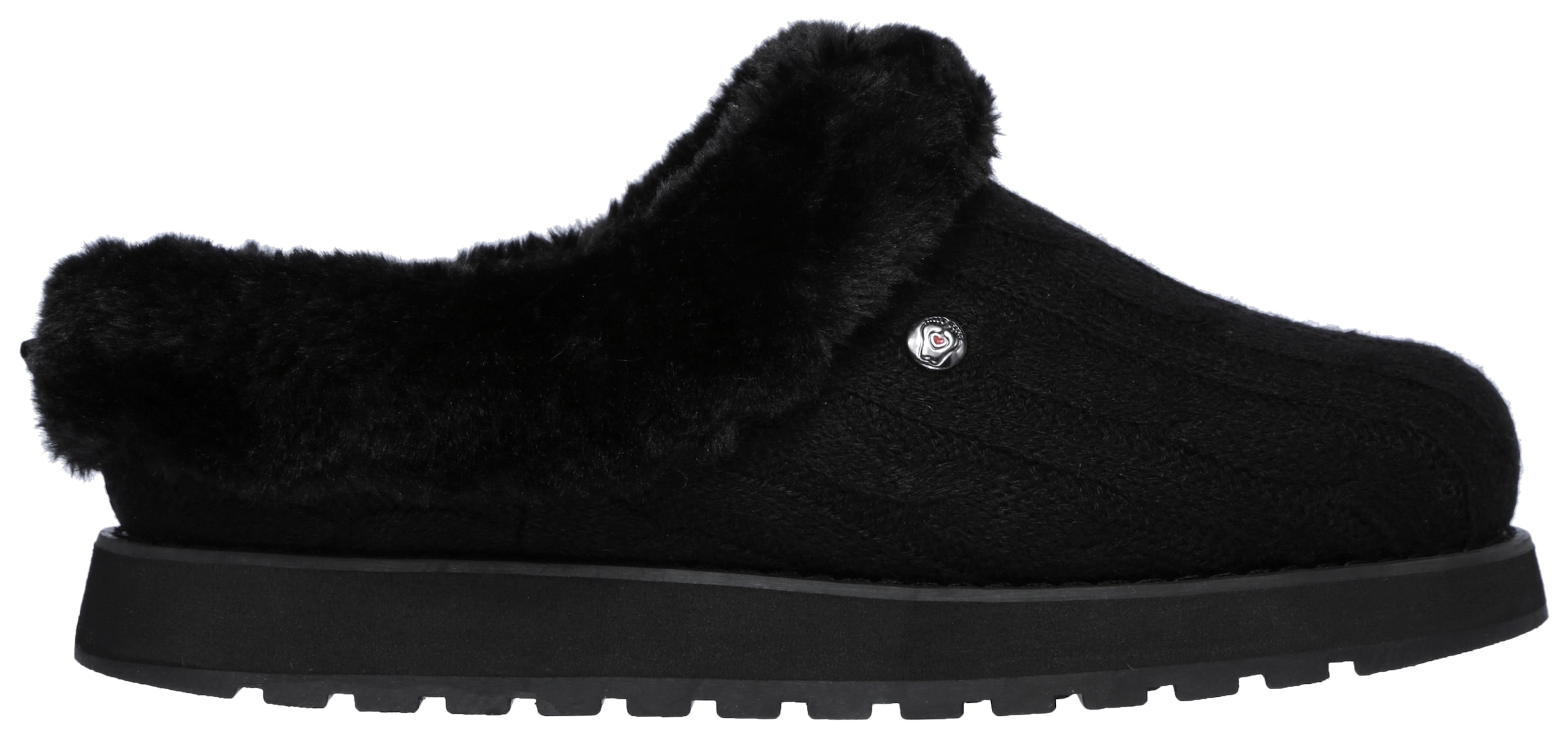 Skechers Pantoffel »KEEPSAKES - ICE ANGEL«, Hausschuh in Strick-Optik