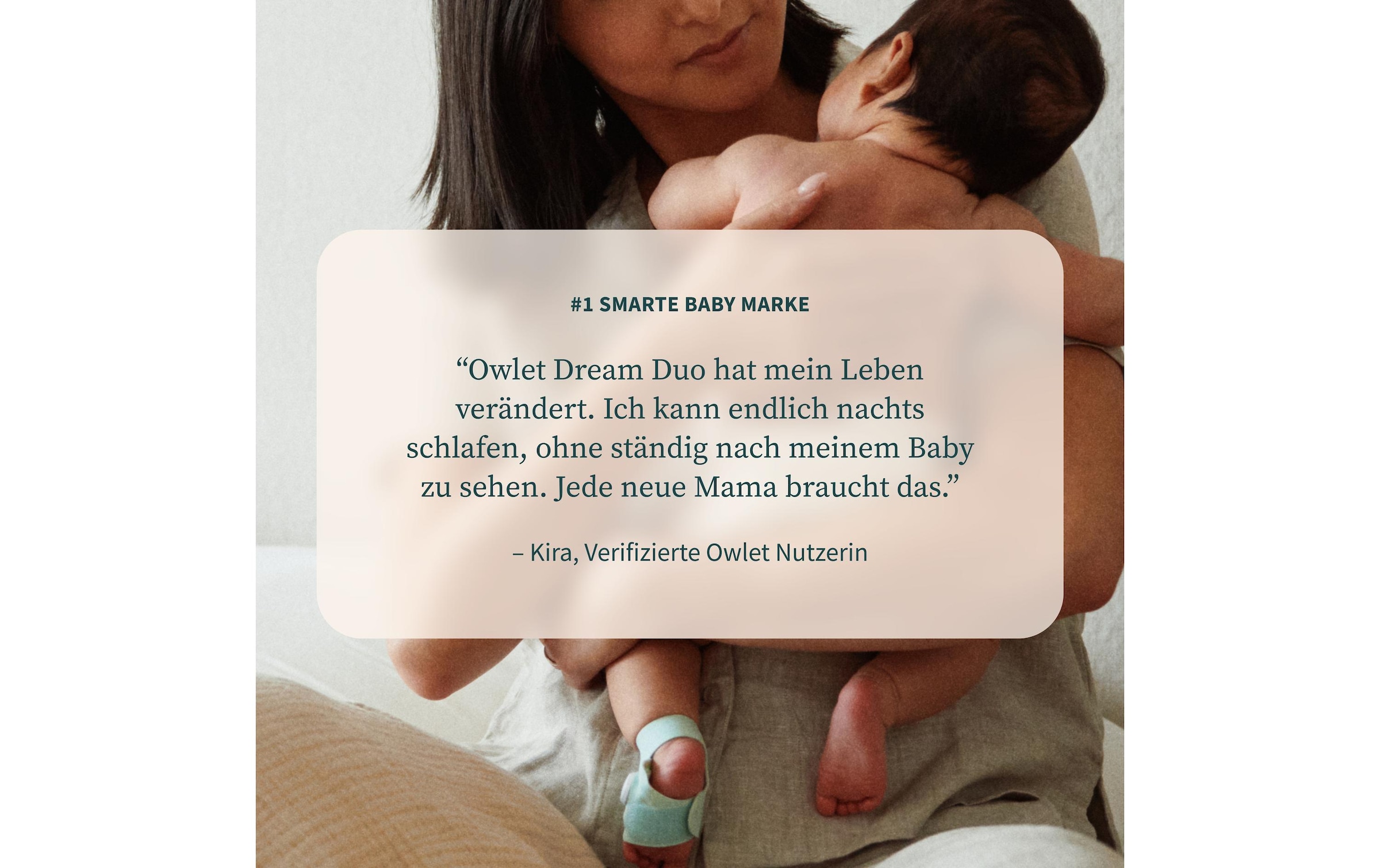   Video-Babyphone »Owlet Dream Duo 3 Dusty«