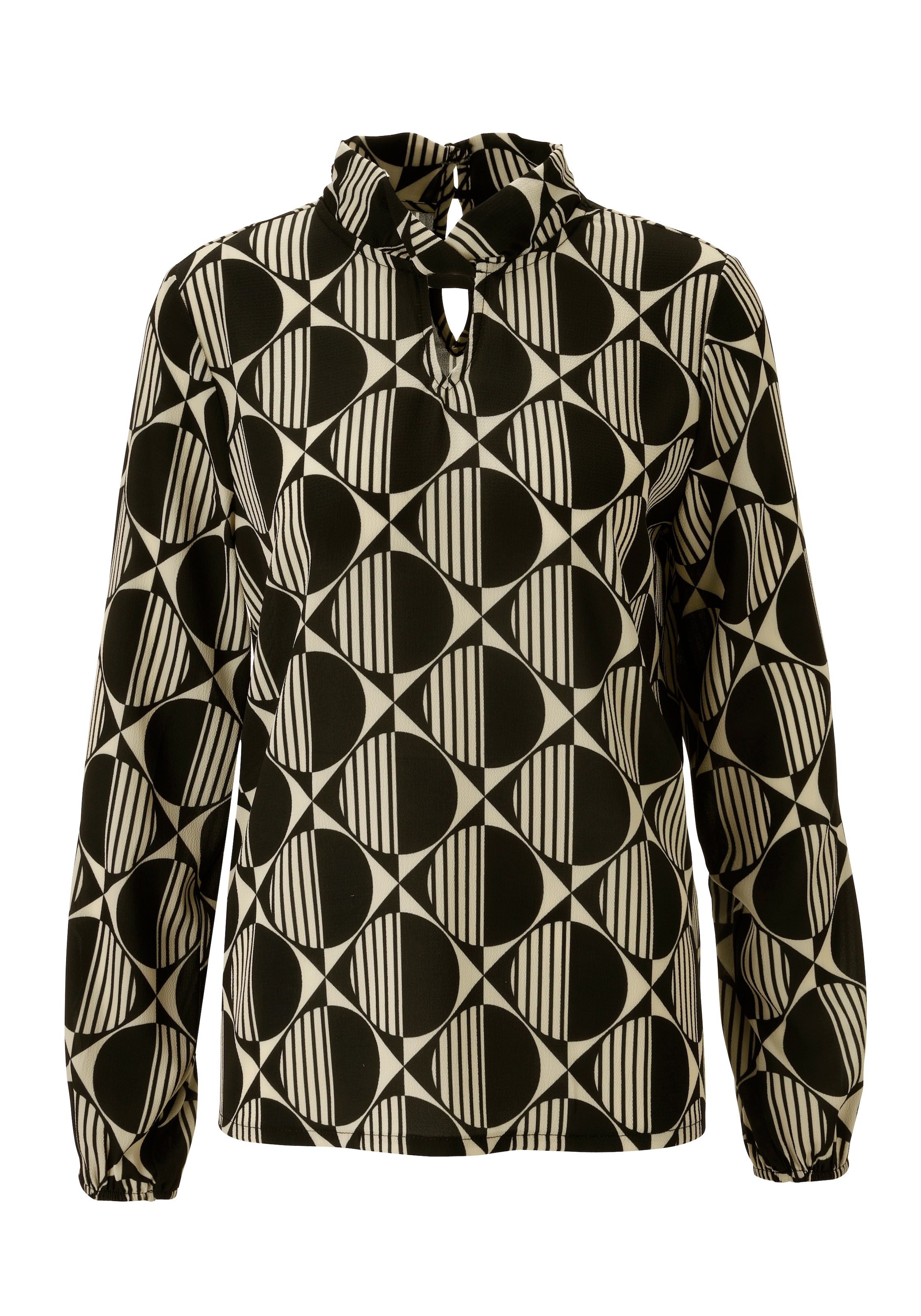 Aniston SELECTED Schlupfbluse mit raffinierter Ausschnittlösung - NEUE KOLLEKTION