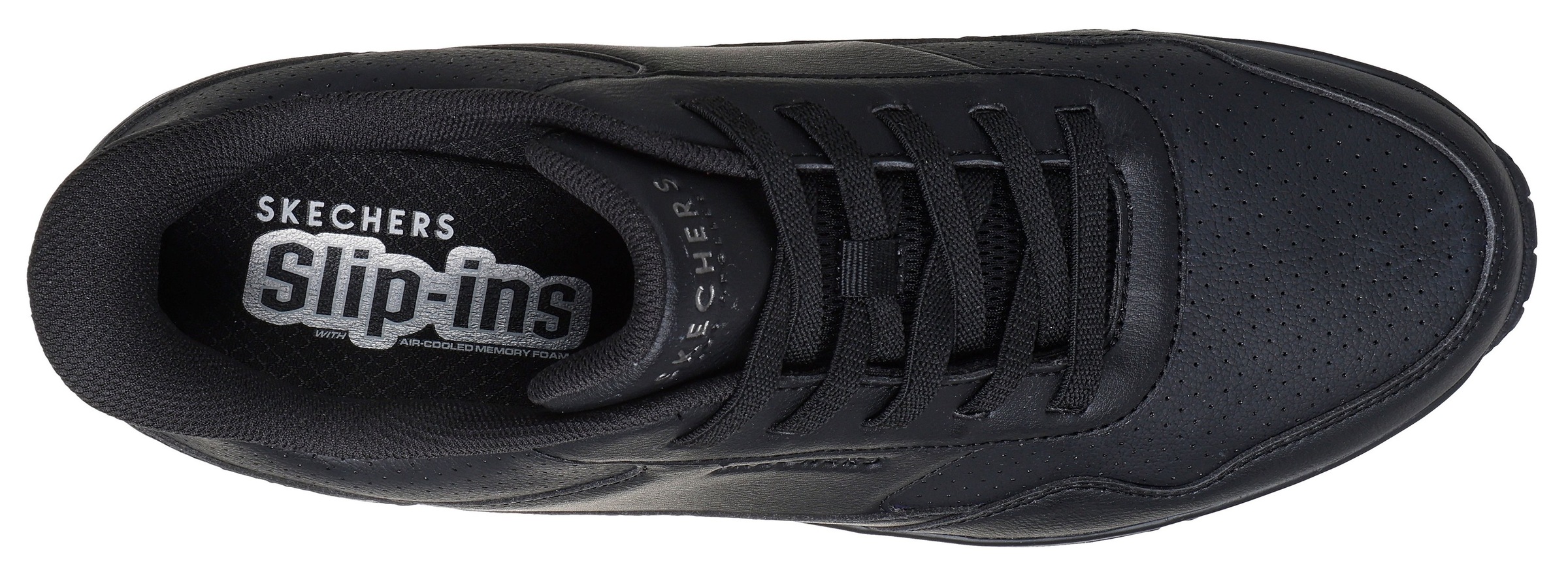 Skechers Slip-On Sneaker »UNO-BANKSIA LUXE«, Keilsneaker, Sneaker mit Luftkissen