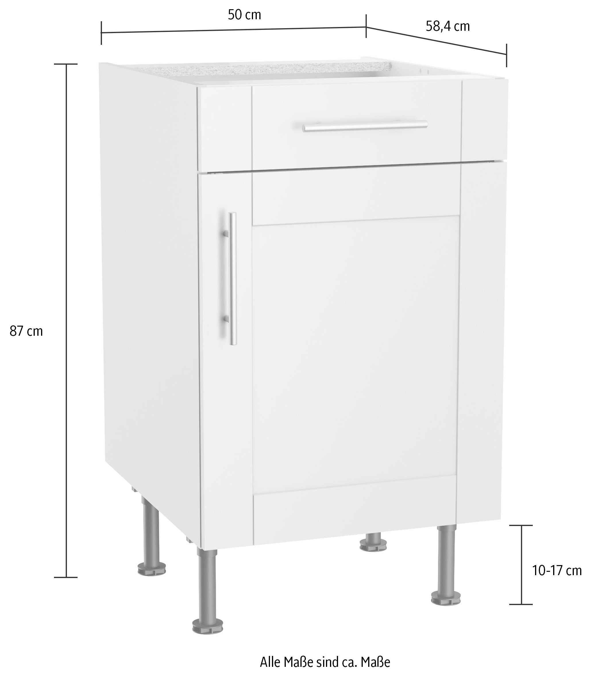 OPTIFIT Unterschrank »Ahus«, Breite 50 cm