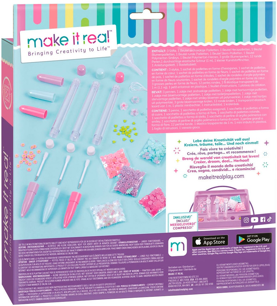 Make it real Kreativset »DIY Glitzerstifte«