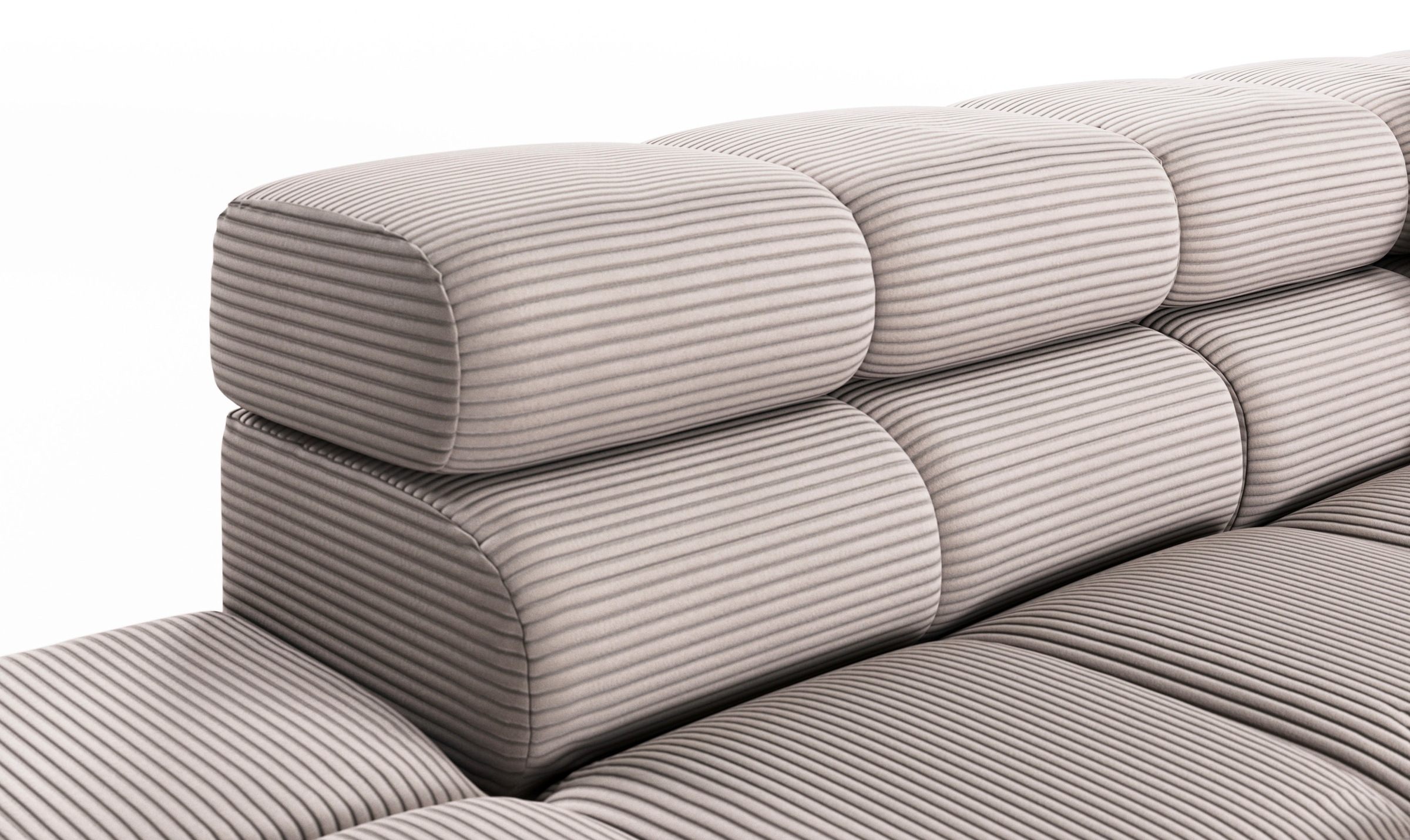 INOSIGN Ecksofa »Ancona incl. Kopfteilverstellung, OTTOs Choice, Breite 319cm, L-Form«, wahlweise motorische Sitztiefenverstellung, auch in Cord + Easy Care