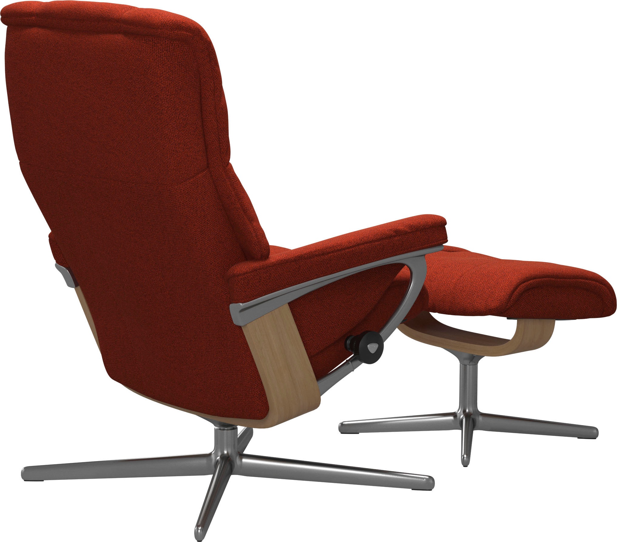 Stressless® Fußhocker »Mayfair«, mit Cross Base, Größe S, M & L, Holzakzent Eiche