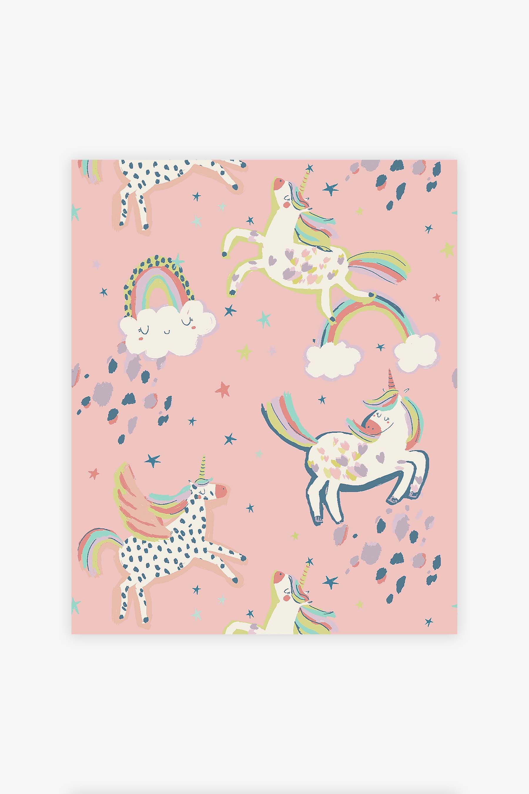 Next Vliestapete »PARTY UNICORN Rosa Vliestapete 10mx52cm«