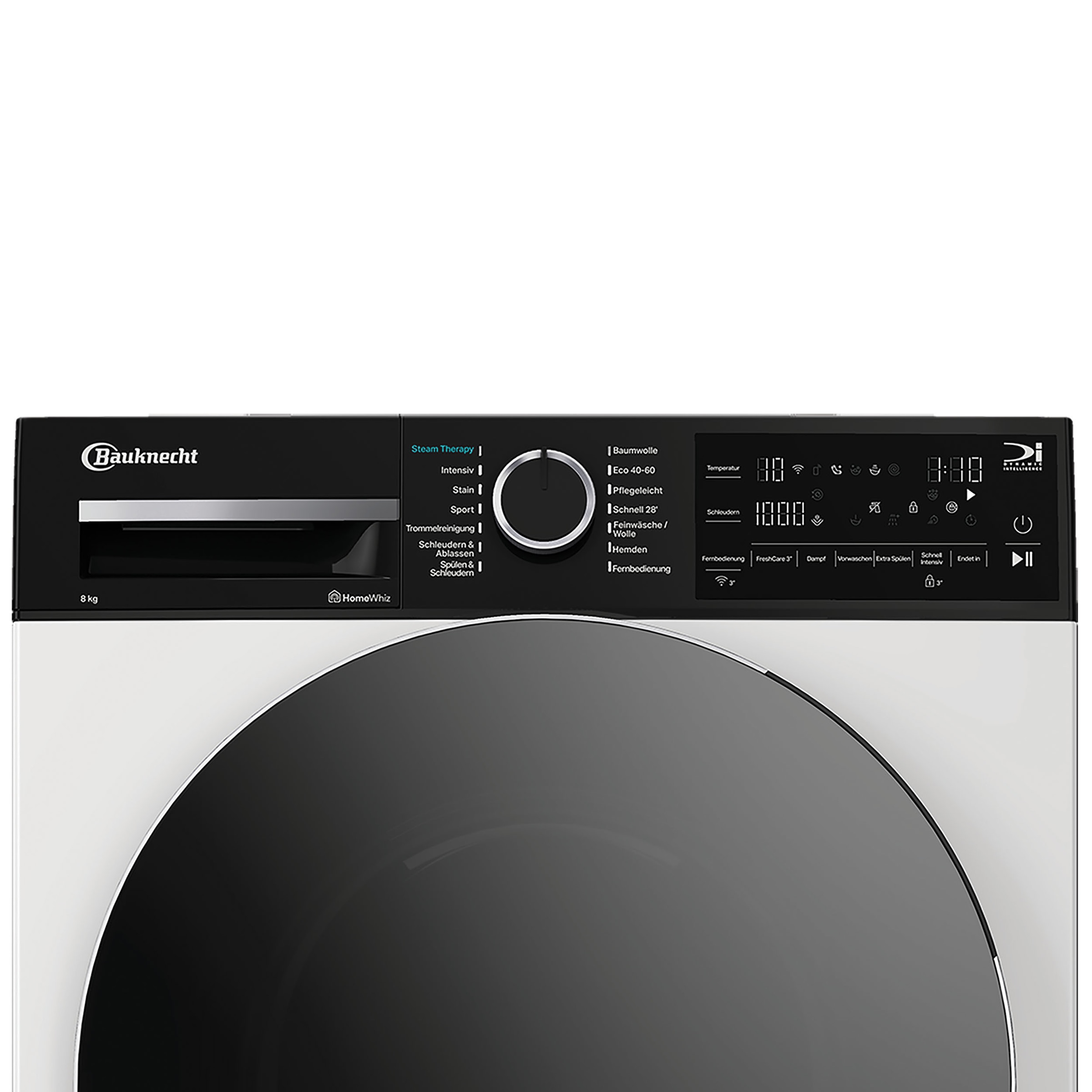 BAUKNECHT Waschmaschine »B WM 8A6 BC S« 8 kg 1400 U/min Adaptive Wash – Intelligente Anpassung 
für perfekte Waschergebnisse