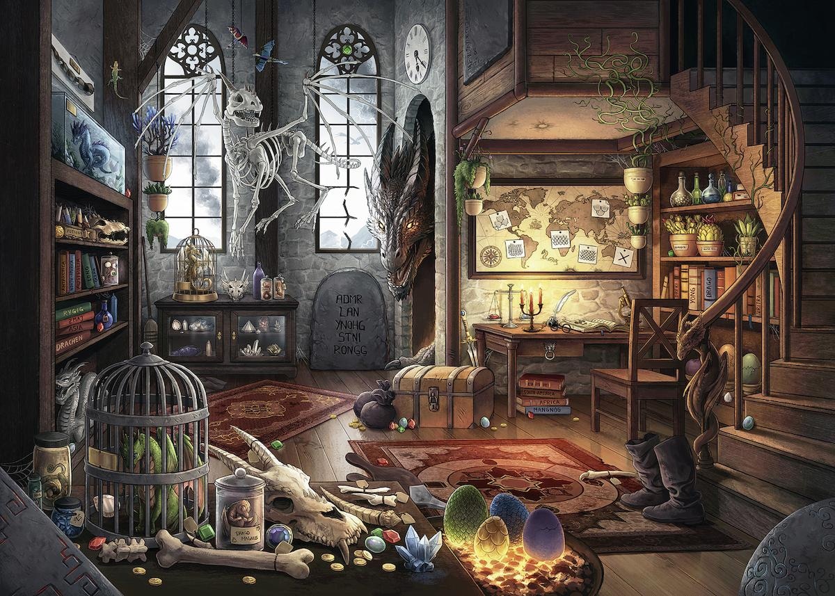 Ravensburger Puzzle »Puzzle EXIT, 5: Im Drachenlabor«, Made in Germany