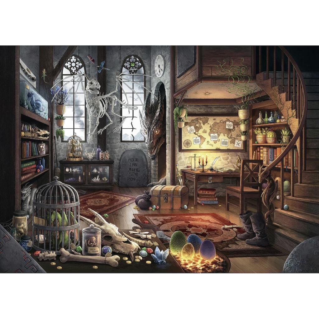 Ravensburger Puzzle »Puzzle EXIT, 5: Im Drachenlabor«