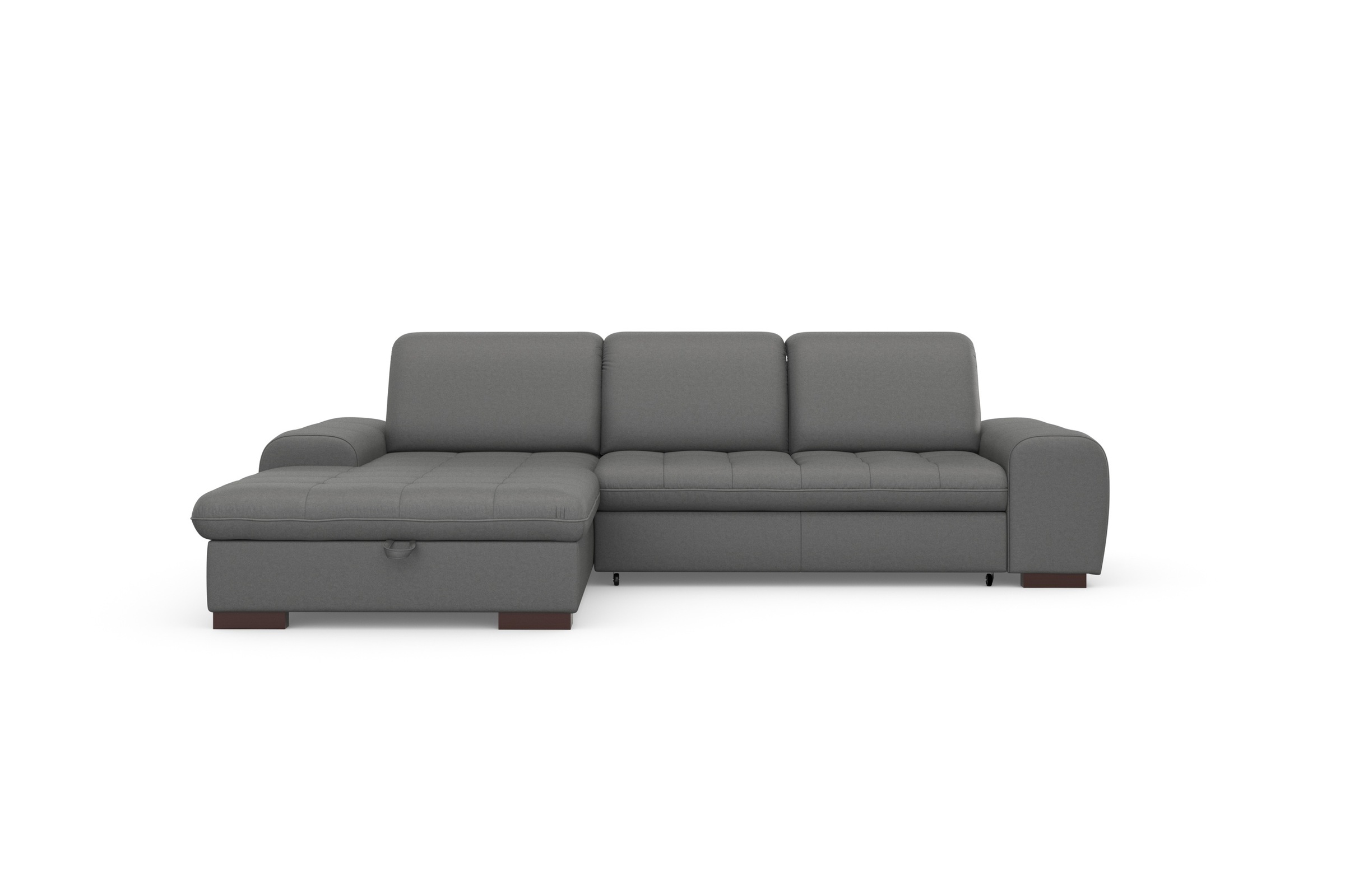 sit&more Ecksofa »Luxor L-Form«, wahlweise mit Bettfunktion, Bettkasten und Kopfteilverstellung