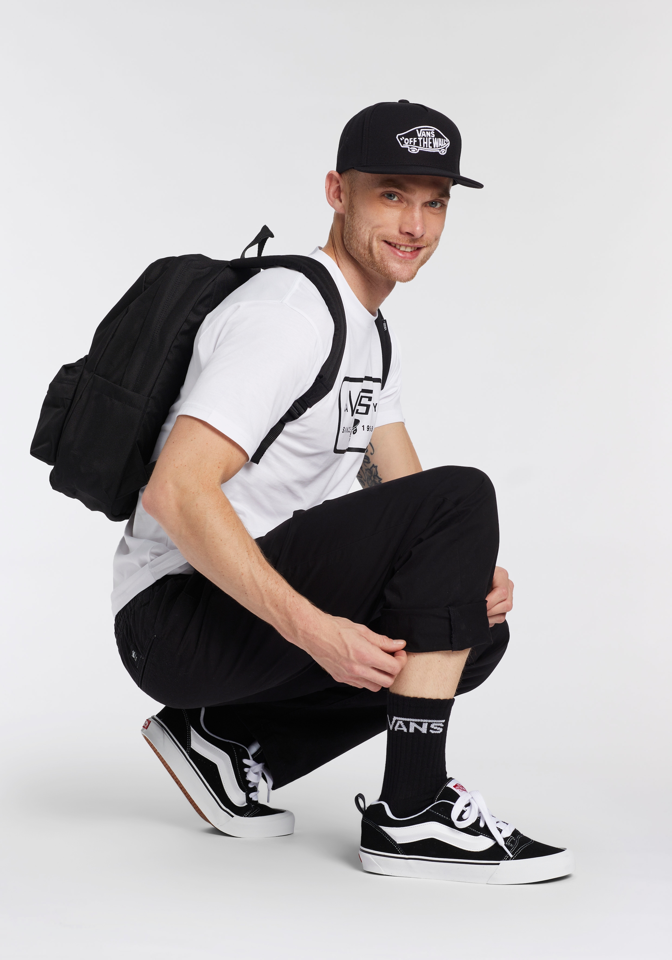 Vans Rucksack »OLDSKOOLCLASSICBACKPACK«, mit Logo