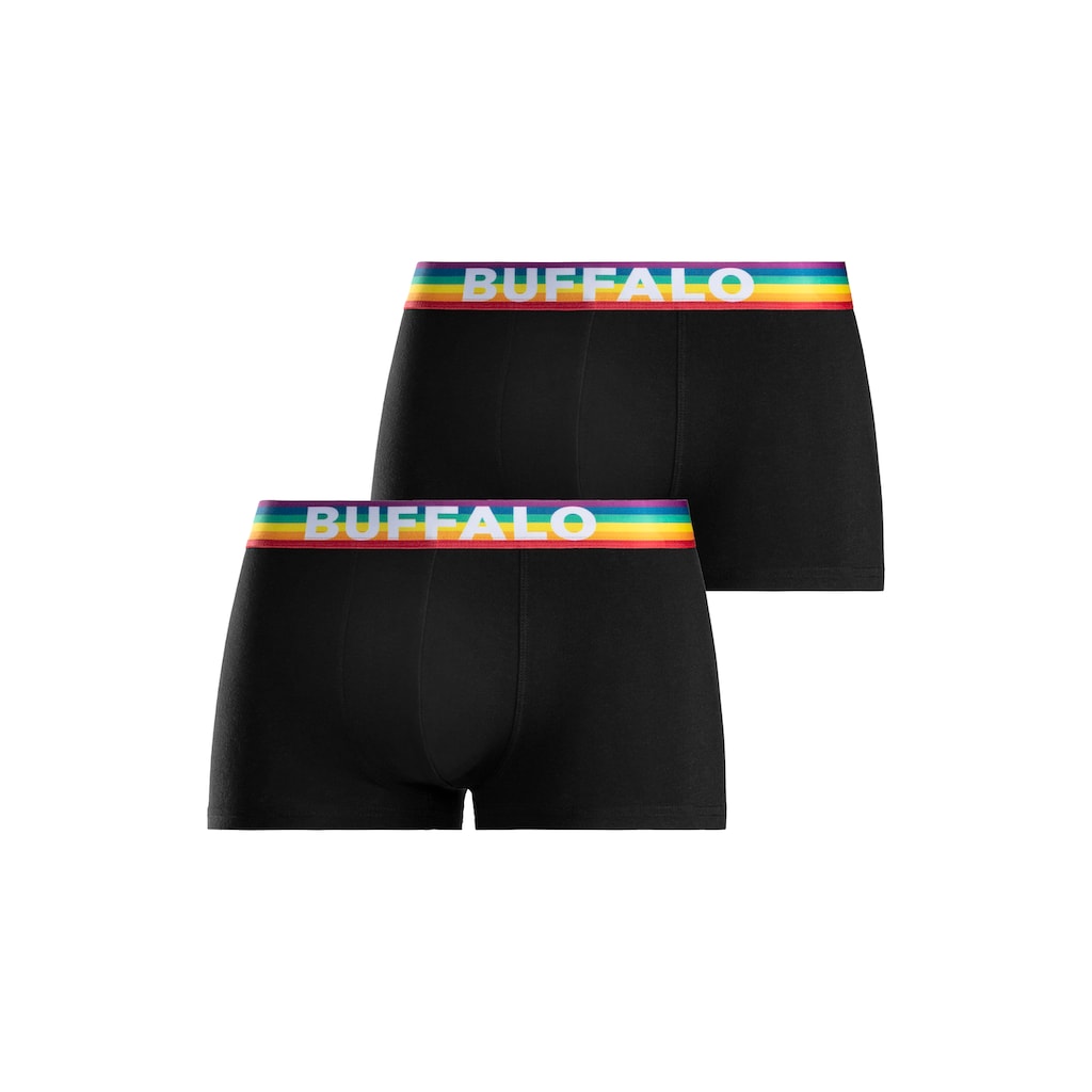 Buffalo Boxershorts »PRIDE«, (Packung, 2 St.)