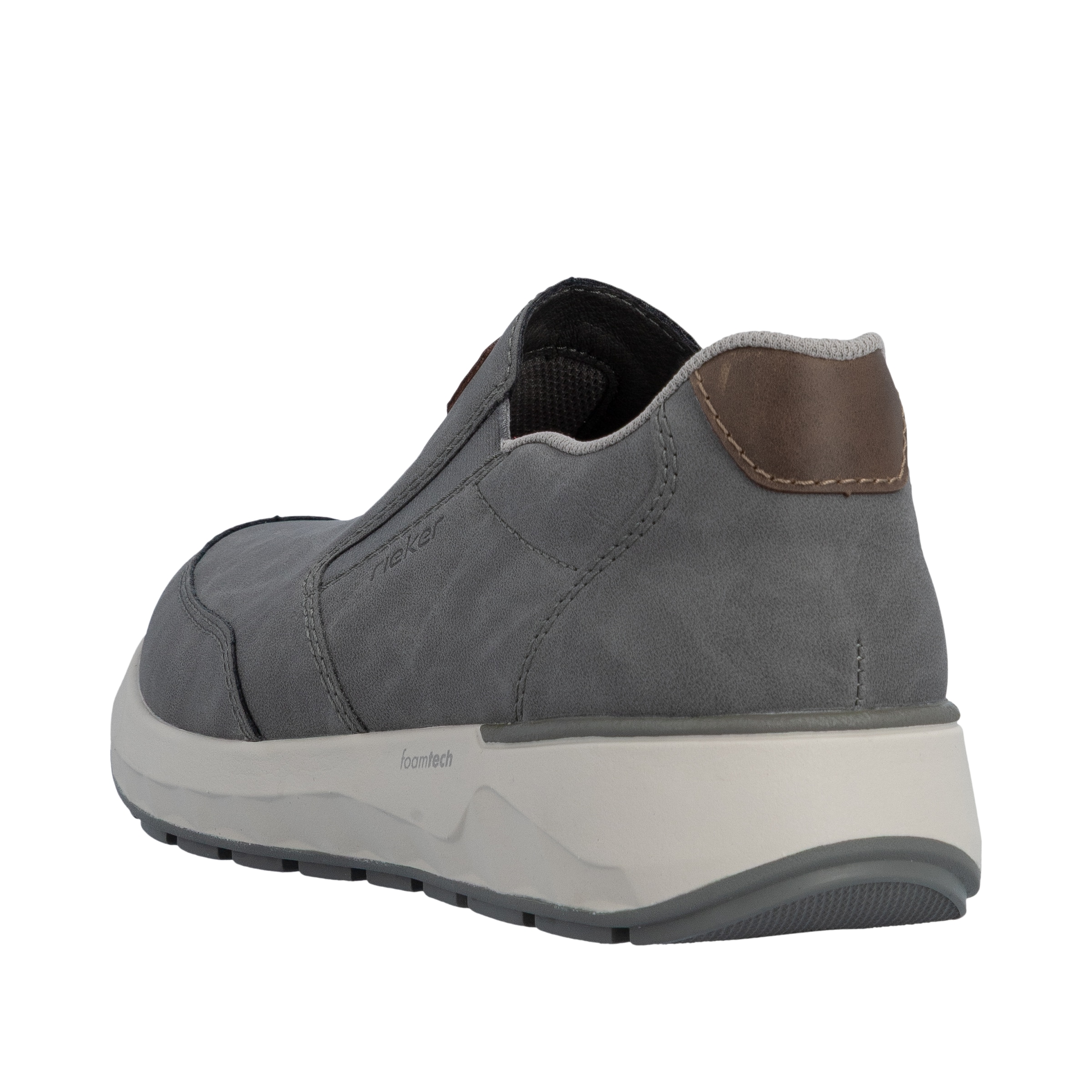 Rieker Slip-On Sneaker  Slipper, Schlupfschuh, Freizeitsneaker, Halbschuh mit Stretcheinsätze