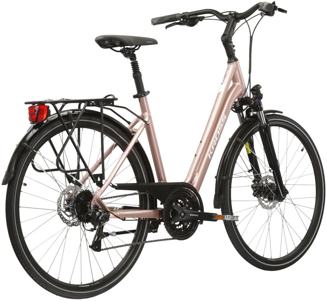 Kross Cityrad »Citybike Sentio 4.0«, 27 Gang, Shimano, ACERA T3000 Schaltwerk, Kettenschaltung