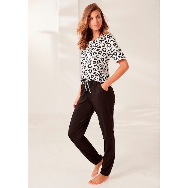 Vivance Dreams Pyjama, mit Animalprint kaufen