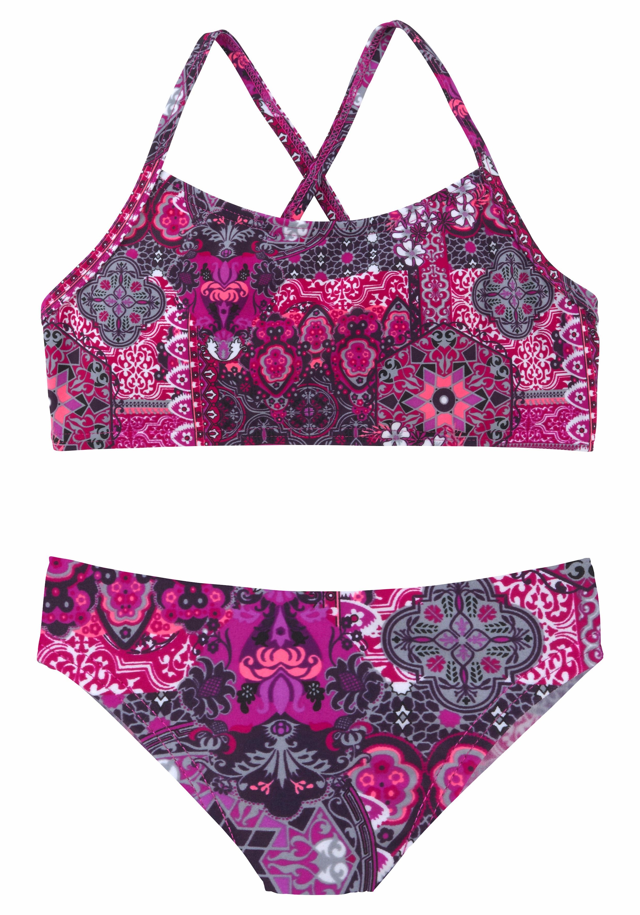 Bild von Buffalo Bustier-Bikini »Shari Kids«, mit verspieltem Print