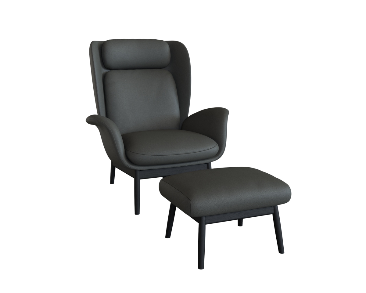 FLEXLUX Ohrensessel »Padova Scandic Design Sessel, erstklassiger Sitz- und günstig online kaufen