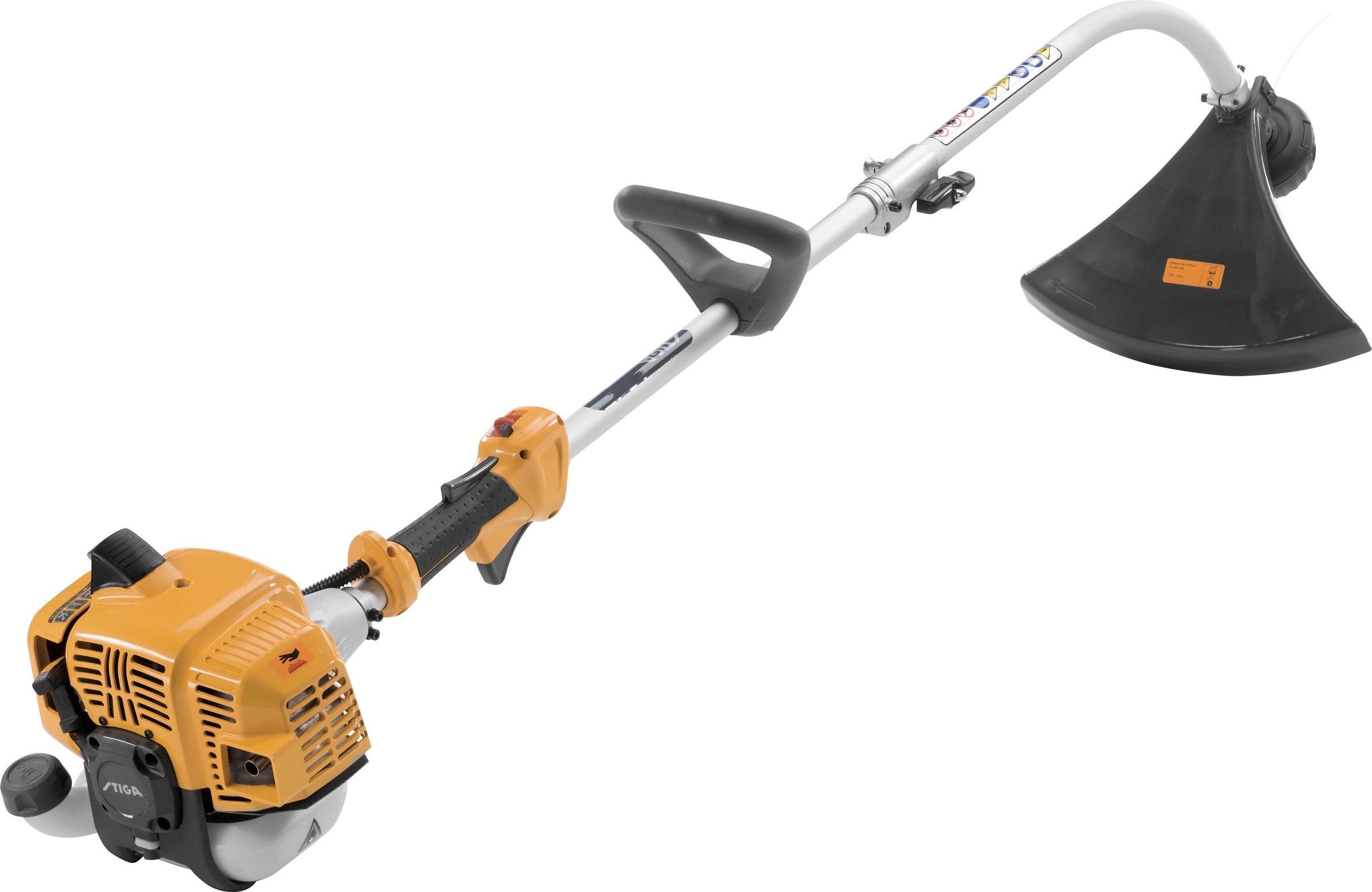 STIGA GARDEN Benzin-Motorsense »GT 330 A«, Gebogener Schaft, Tap&Go Fadenspule