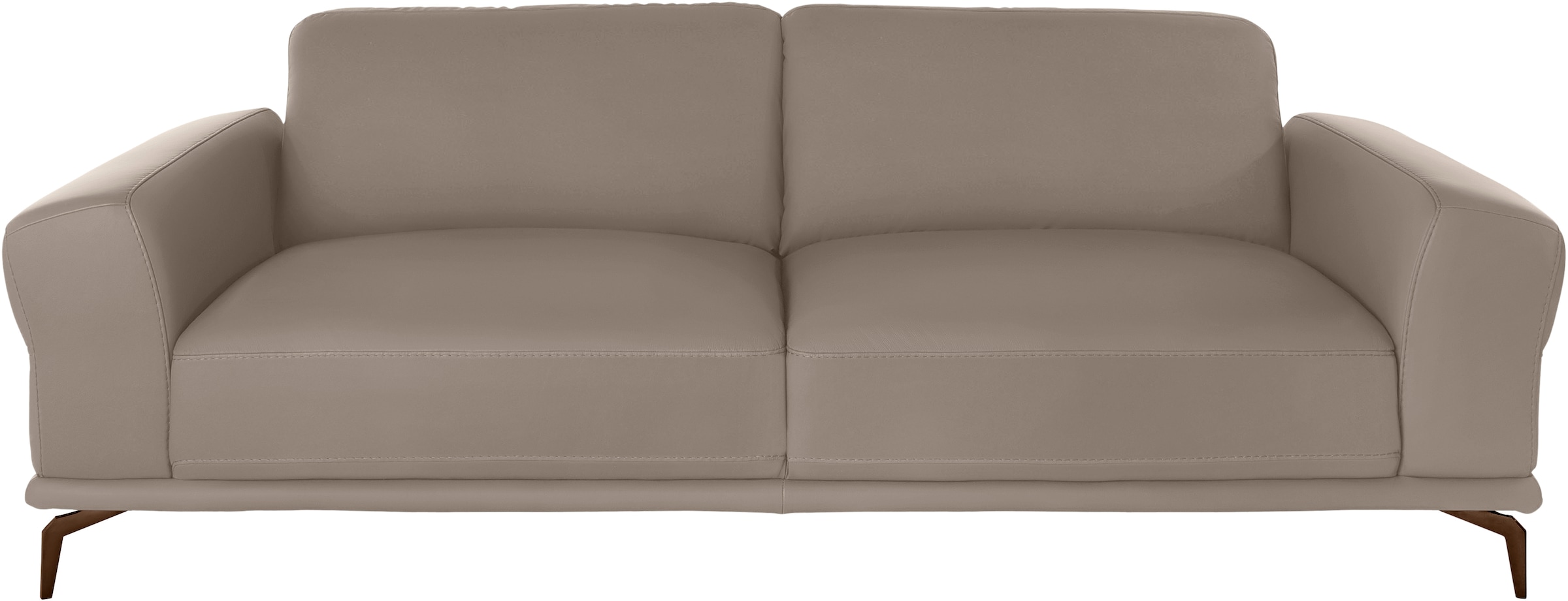 W.SCHILLIG 2,5-Sitzer »montanaa« mit Metallfüßen in Bronze pulverbeschichte günstig online kaufen