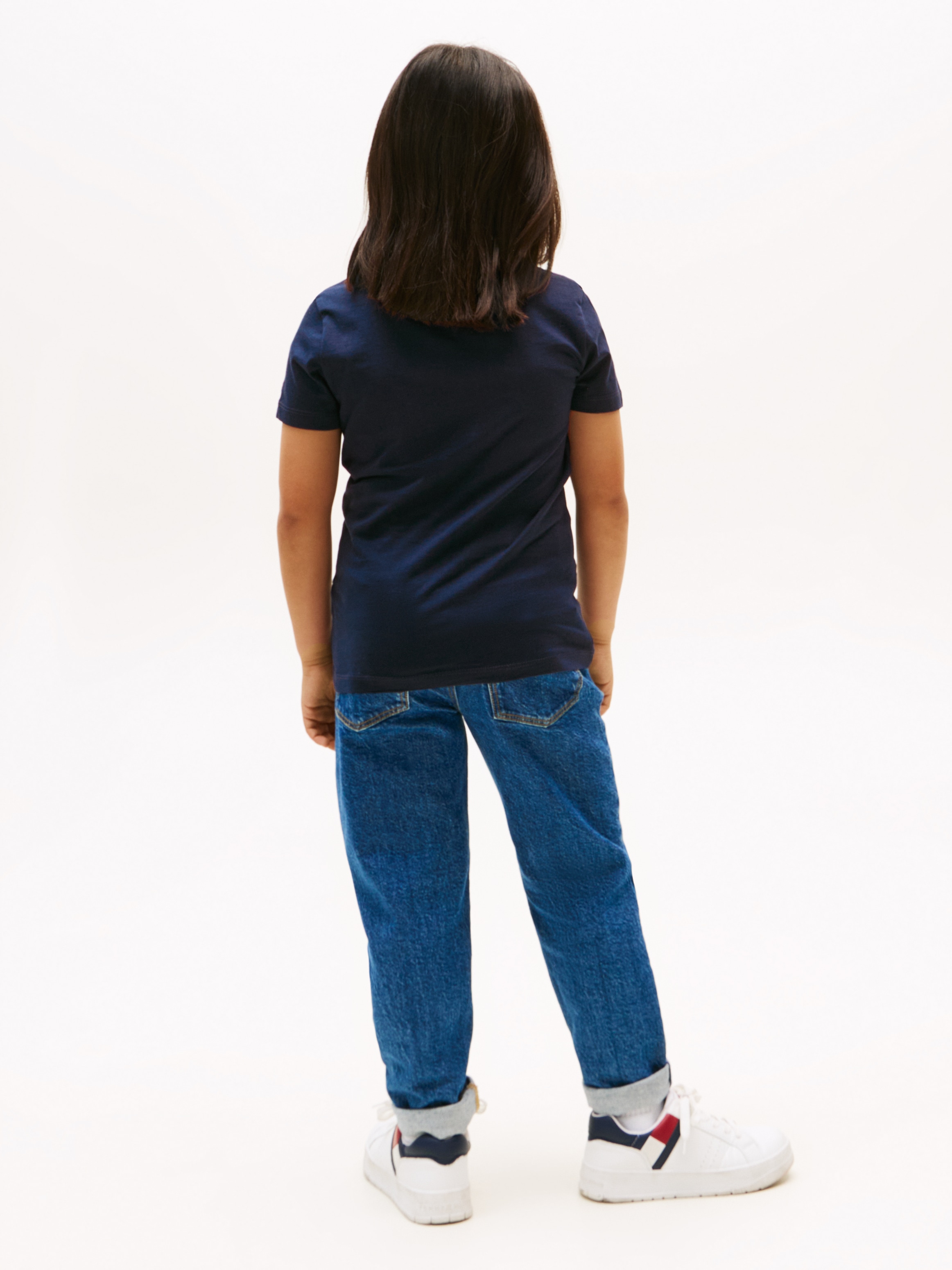 Tommy Hilfiger T-Shirt »TOMMY HILFIGER GRAPHIC T-SHIRT«, für Kinder bis 16 Jahre, Tommy Hilfiger Schriftzug