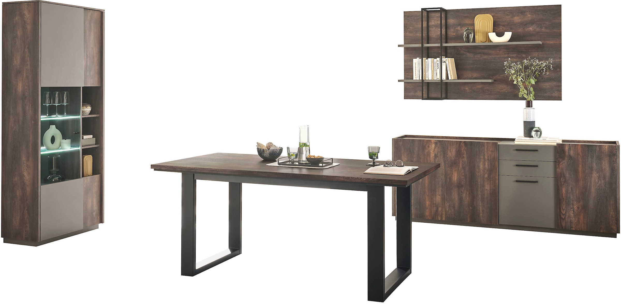 INOSIGN Esszimmer-Set »LARGO« Set, 4 Stk. tlg. günstig online kaufen