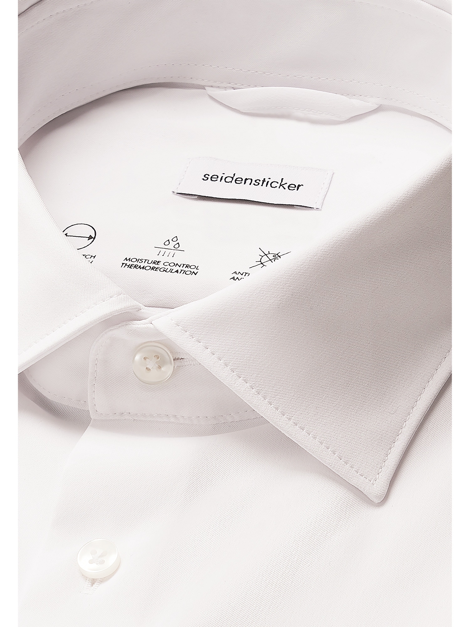 seidensticker Businesshemd »Schwarze Rose« Slim 1/1 Kentkragen Uni