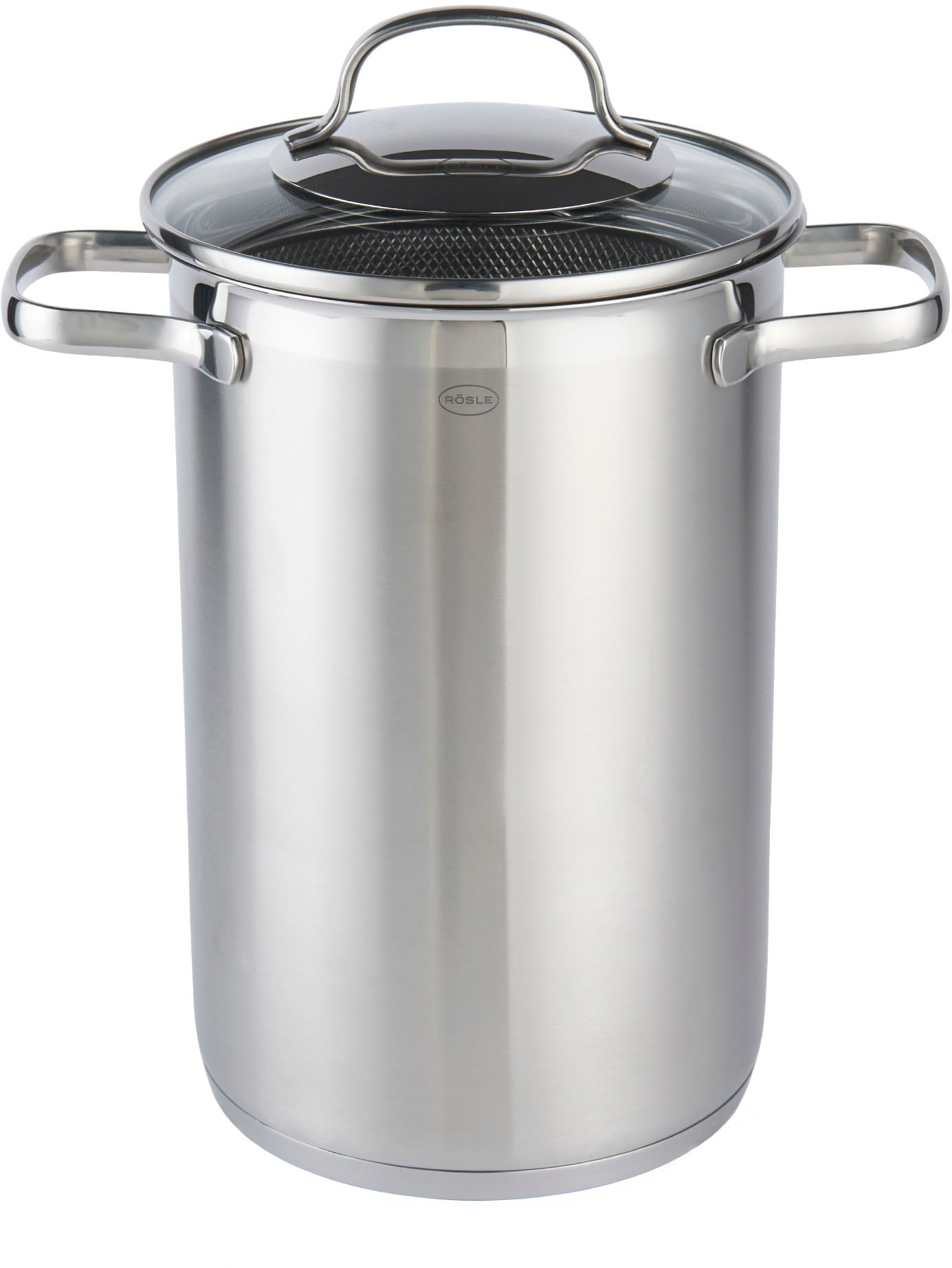 RÖSLE Spargeltopf »ELEGANCE« Edelstahl 18/10 silberfarben