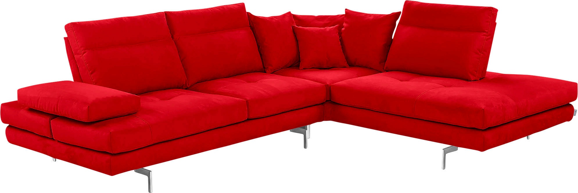 CALIA ITALIA Ecksofa »Toby Wing, L-Form, Designsofa mit sensationellem Sitz günstig online kaufen