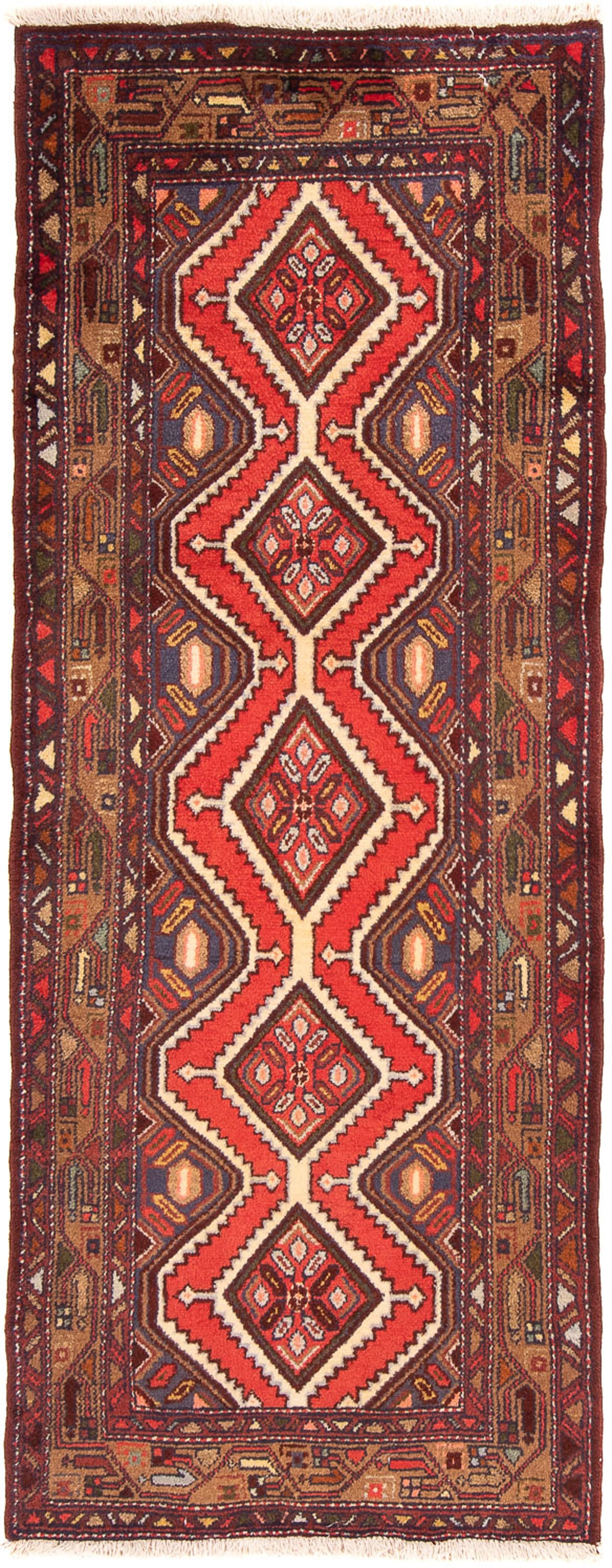 morgenland Orientteppich »Perser - Nomadic - 190 x 75 cm - rot«, rechteckig günstig online kaufen