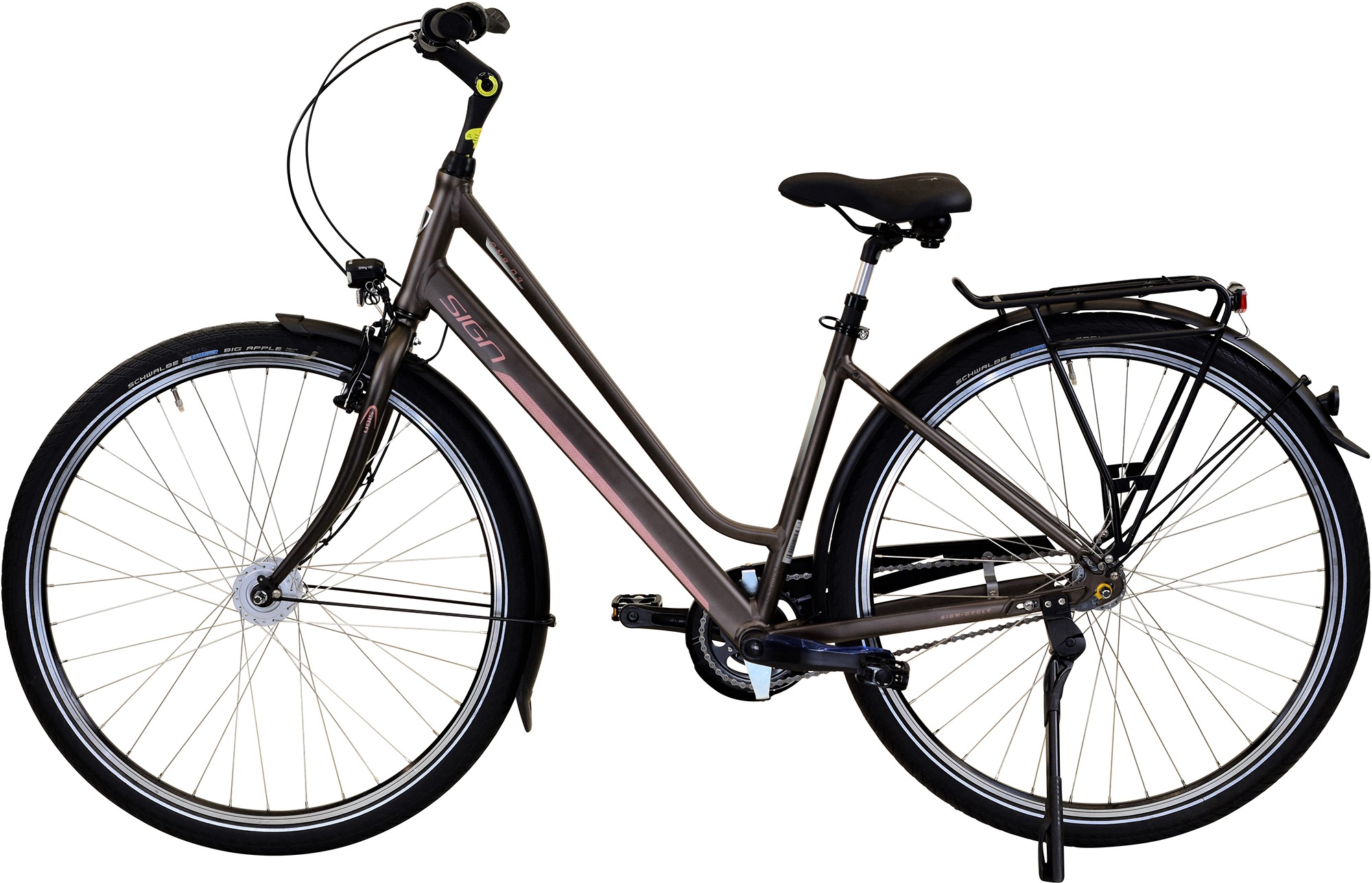 3. Bild von SIGN Cityrad, 3 Gang, Shimano, NEXUS SG-3C41 Schaltwerk, für Damen und Herren