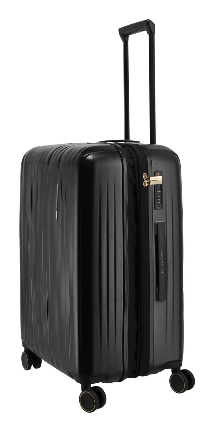 travelite Hartschalen-Trolley »BARBARA & travelite | BARBARA NOVELTY, verschiedene Größen und Farben«, 4 Rollen, Hartschalen-Kofferset Reisegepäck Volumenerweiterung bei M