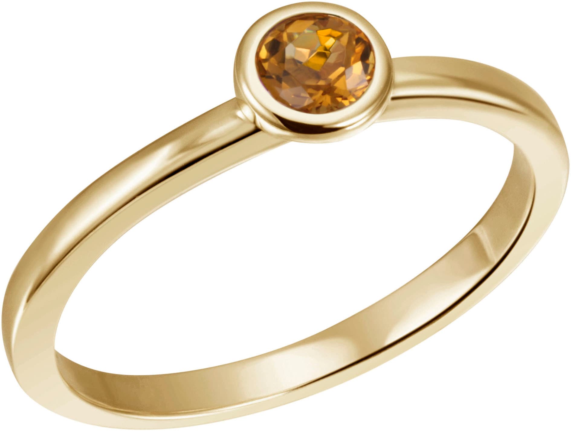 Bild von Firetti Fingerring »Schmuck Geschenk Gold 375 Gold 585 Goldring Solitär«