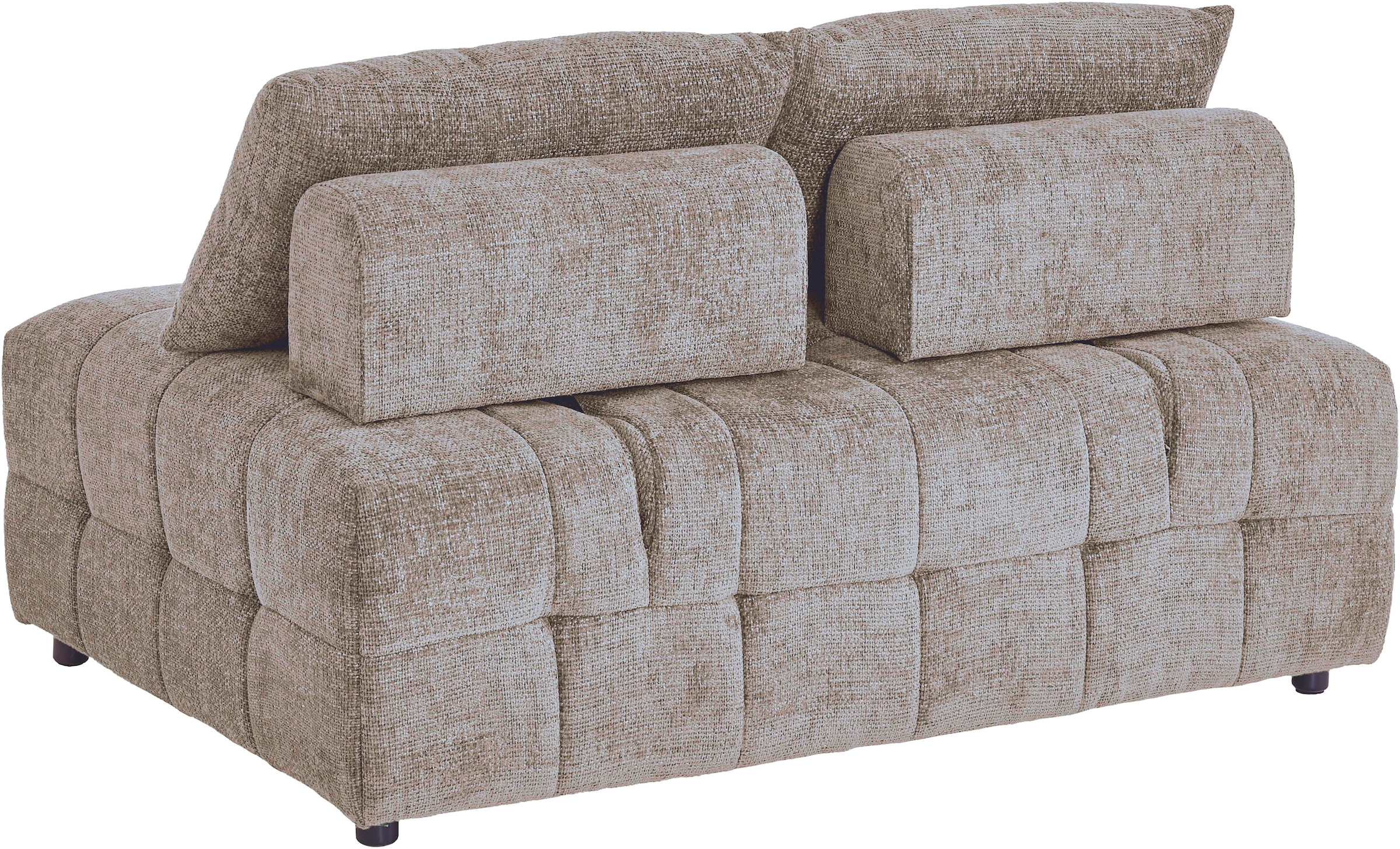 ATLANTIC home collection Schlafsofa »Kuno, B:140cm« 2-Sitzer Schlafsofa mit Sitztiefenverstellung (2x)
