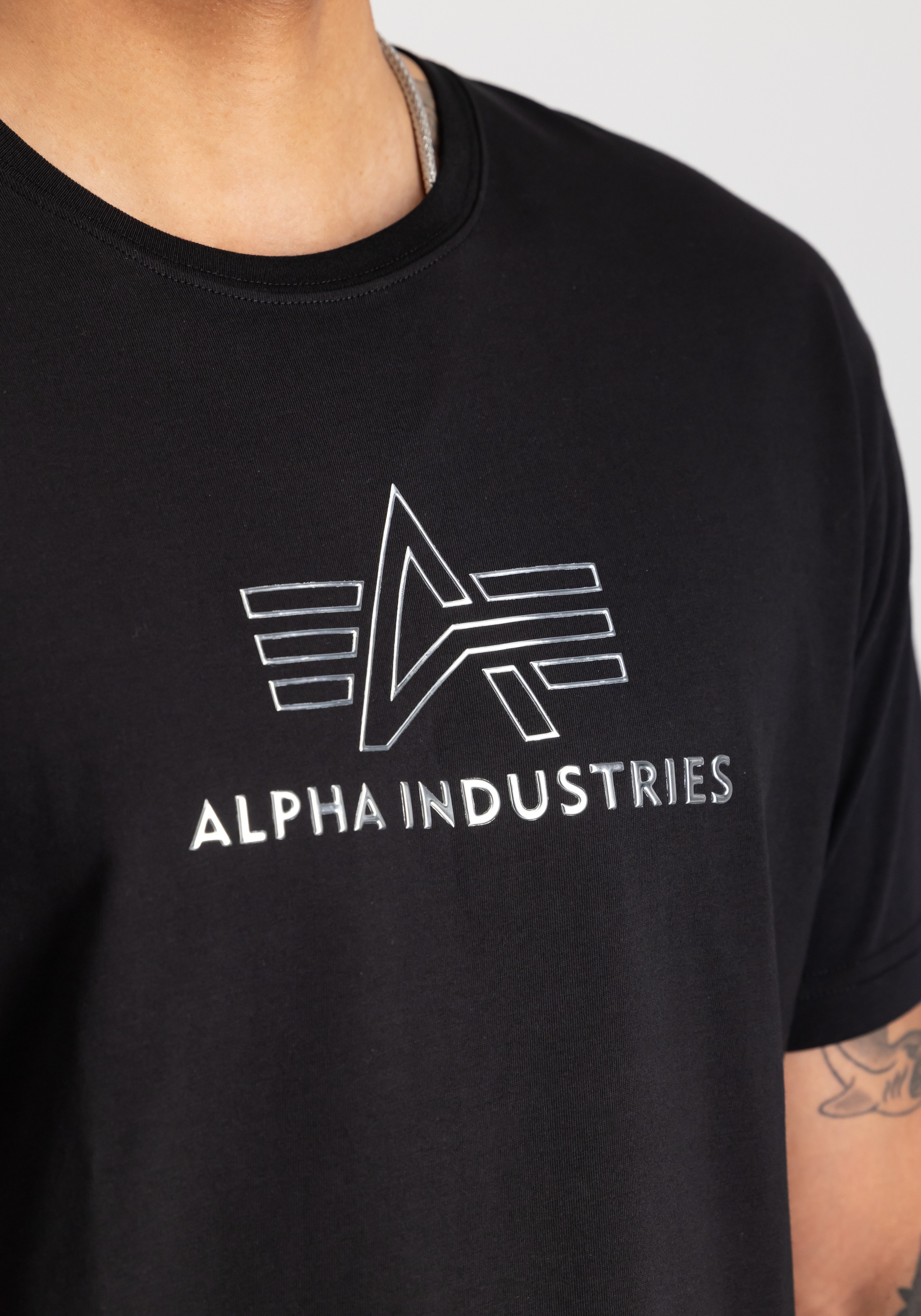 Alpha Industries T-Shirt »Alpha Industries Men - T-Shirts Basic T-Shirt BL TPU«