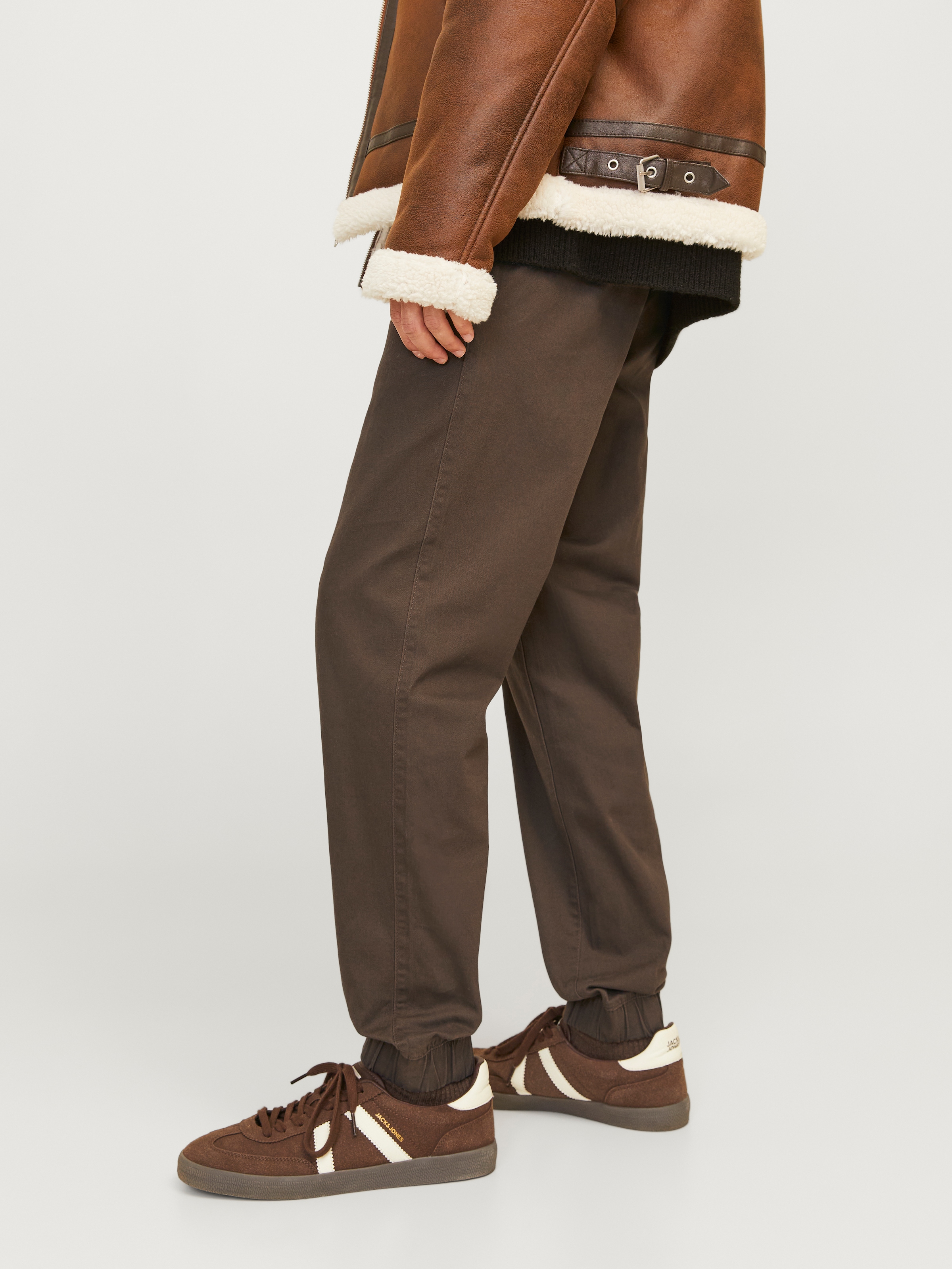 Jack & Jones Stoffhose »JPSTGORDON JJDAVE«, Mit Bündchen am Bein
