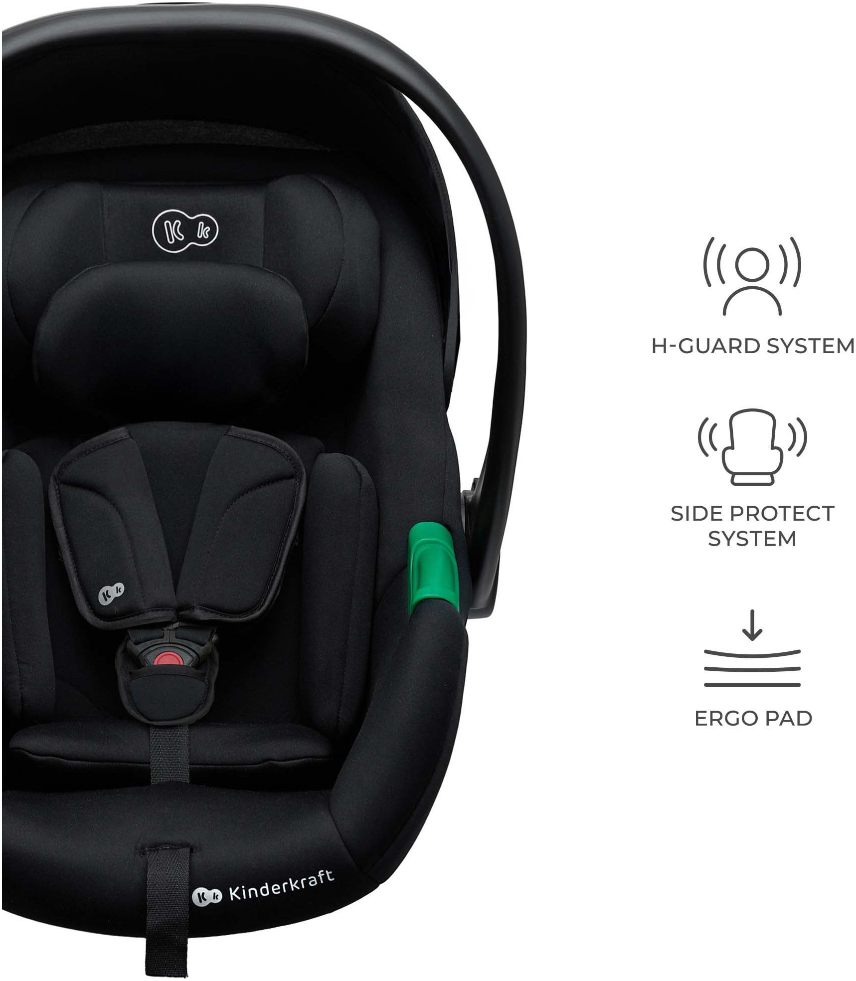 Kinderkraft Babyschale »MINK PRO2 iSize« Klasse 0+ (bis 13 kg)