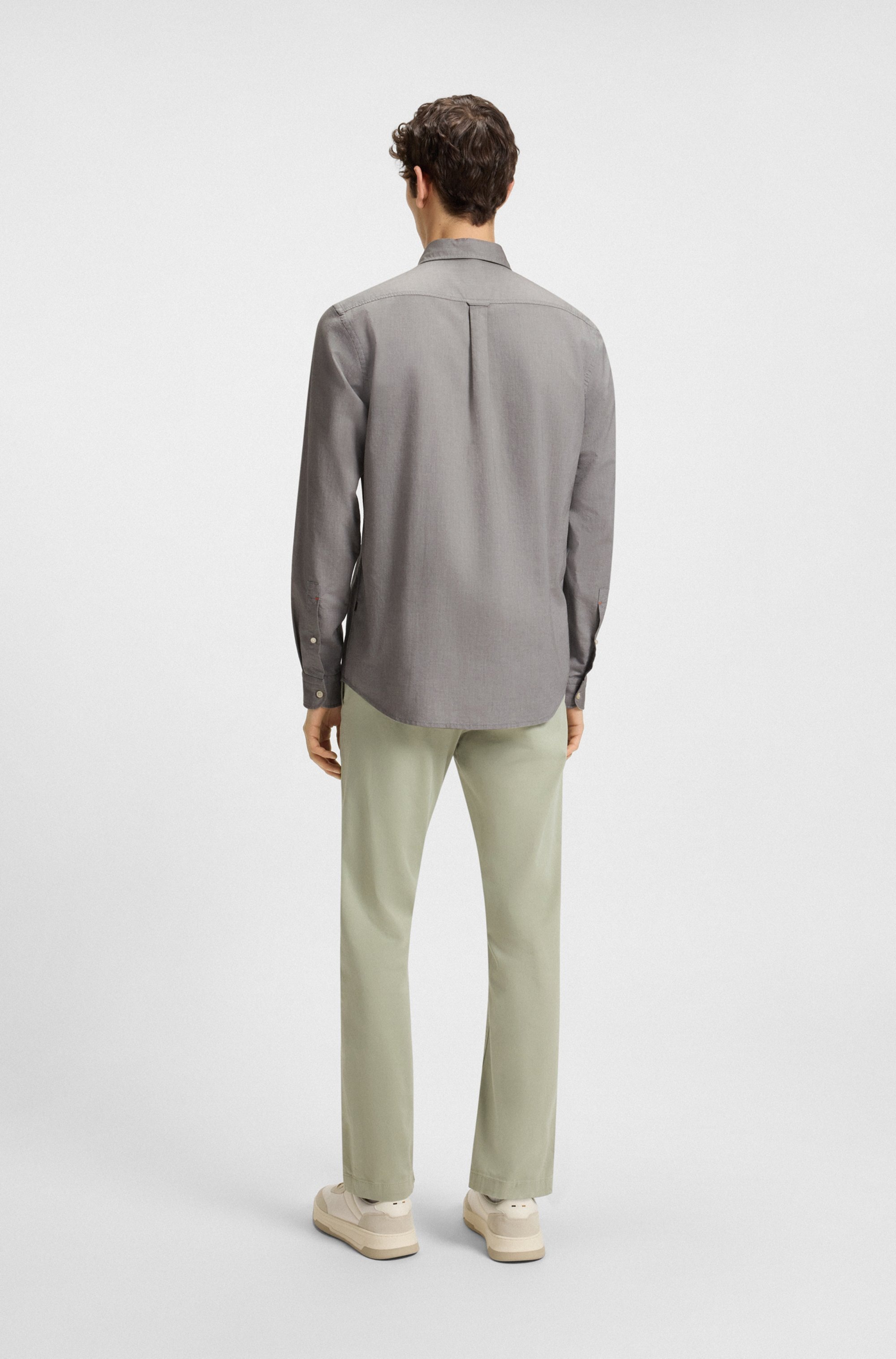 BOSS ORANGE Businesshemd »Rickert«, mit Button-down-Kragen