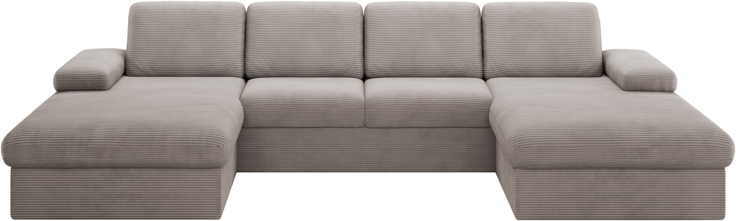 sit&more Wohnlandschaft »Moreno U-Form, B: 309 cm« mit Armteilverstellung, günstig online kaufen