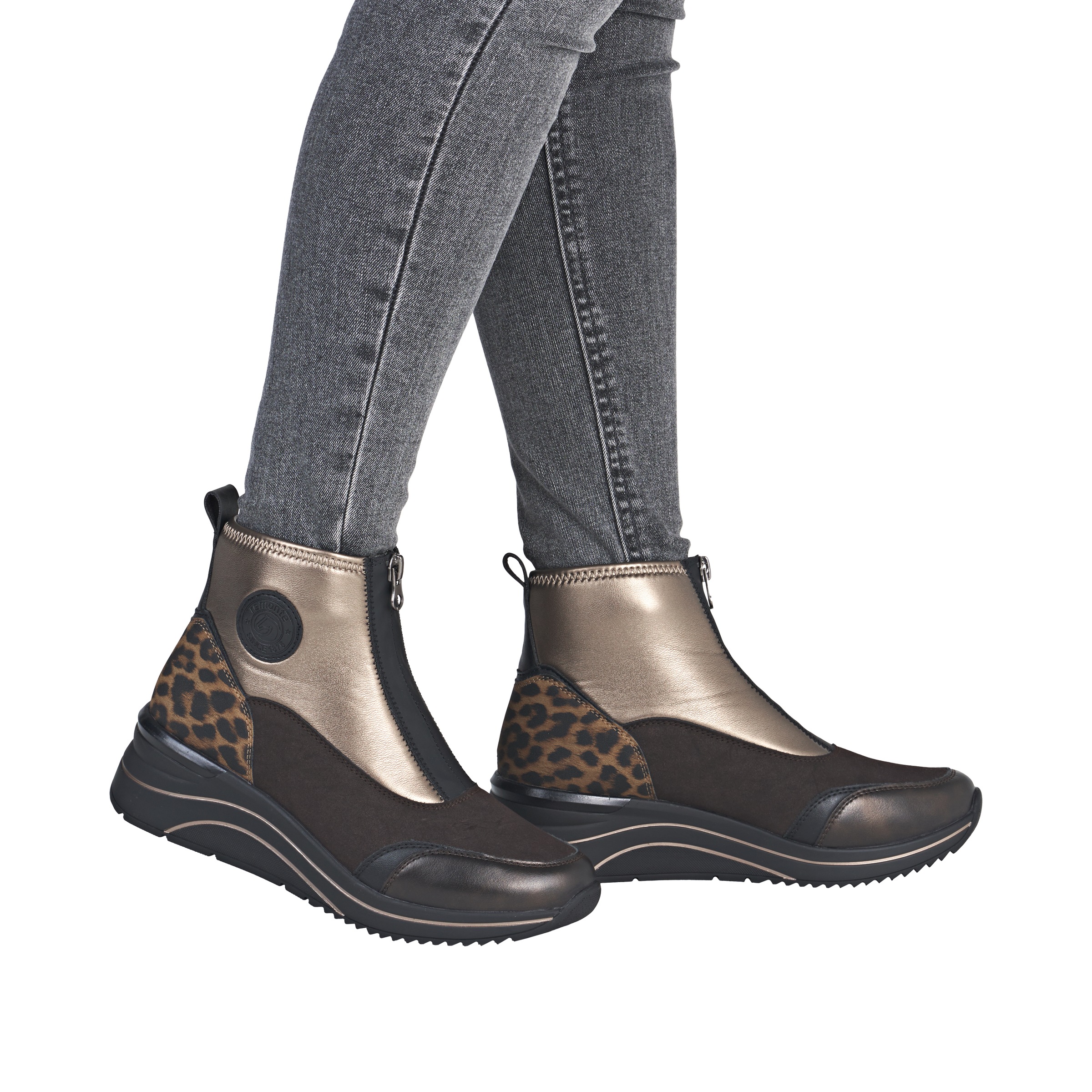 Remonte Keilsneaker, Casual-Boots, Stiefelette, Plateauboots mit Lite´n Soft Ausstattung