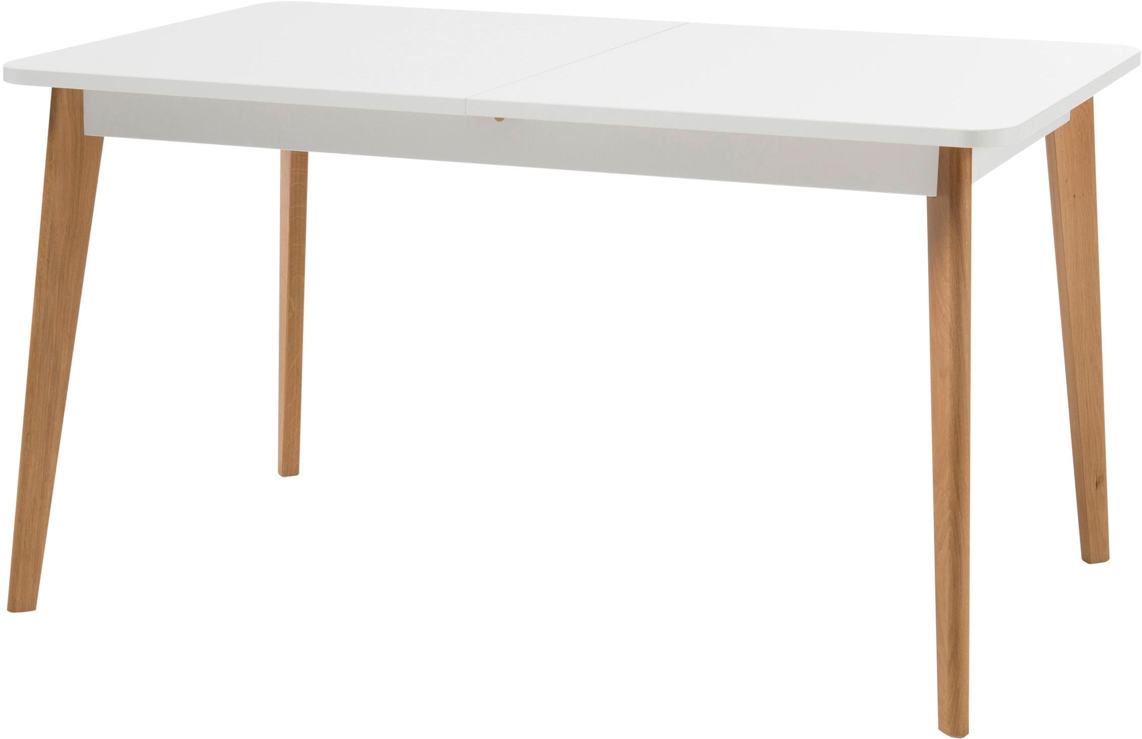 andas Esstisch »Merle«, Scandi Design, Breite 140 (-180) cm