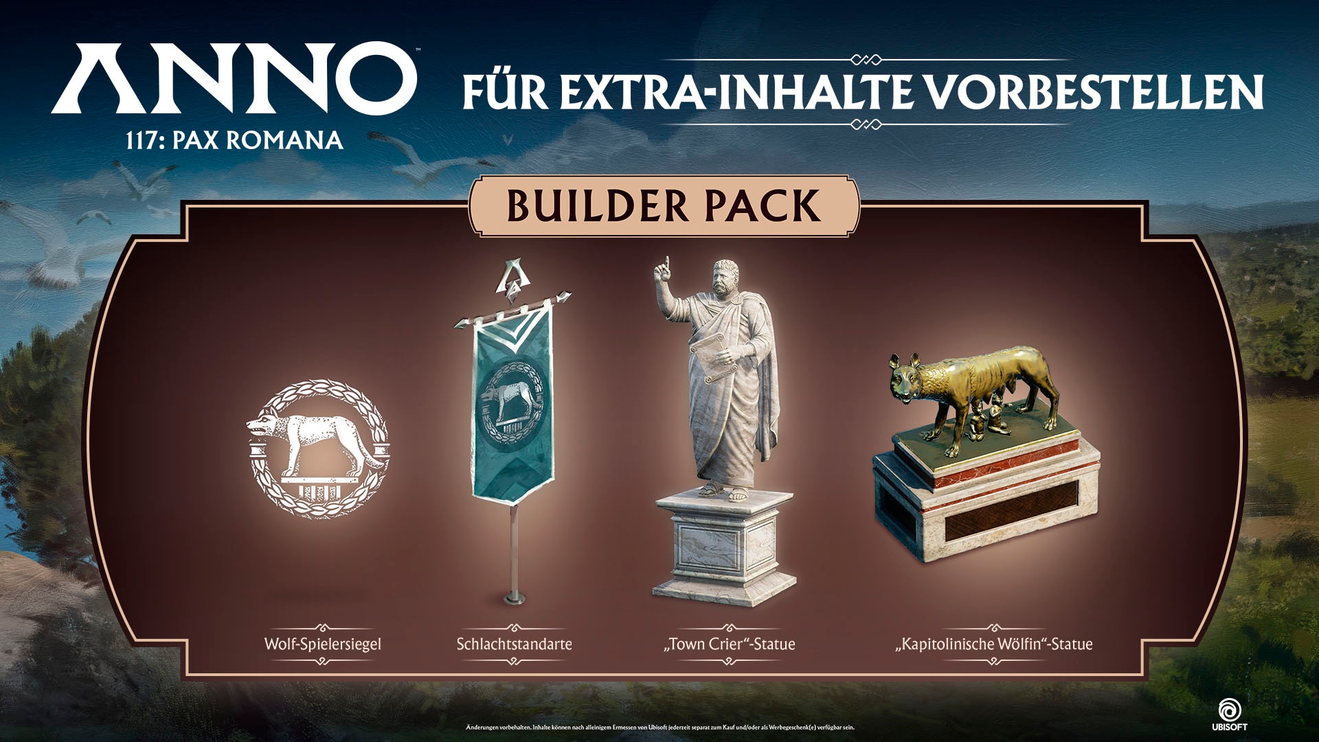 UBISOFT Spielesoftware »Anno 117 Pax Romana«, PlayStation 5