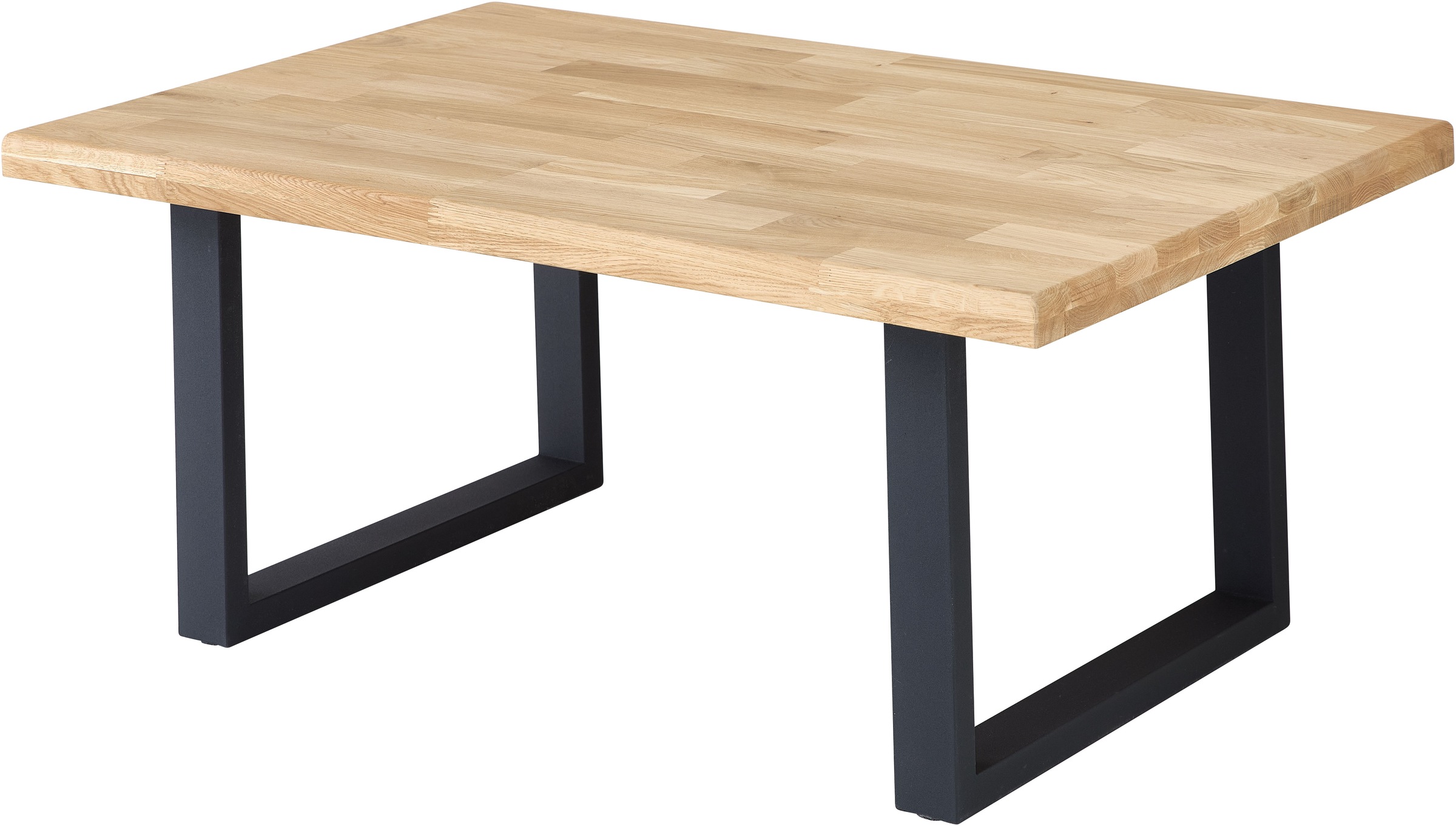 Stolkom Couchtisch »Chris Wohnzimmertisch Eiche Massivholz, BxHxT 110x47x70 günstig online kaufen