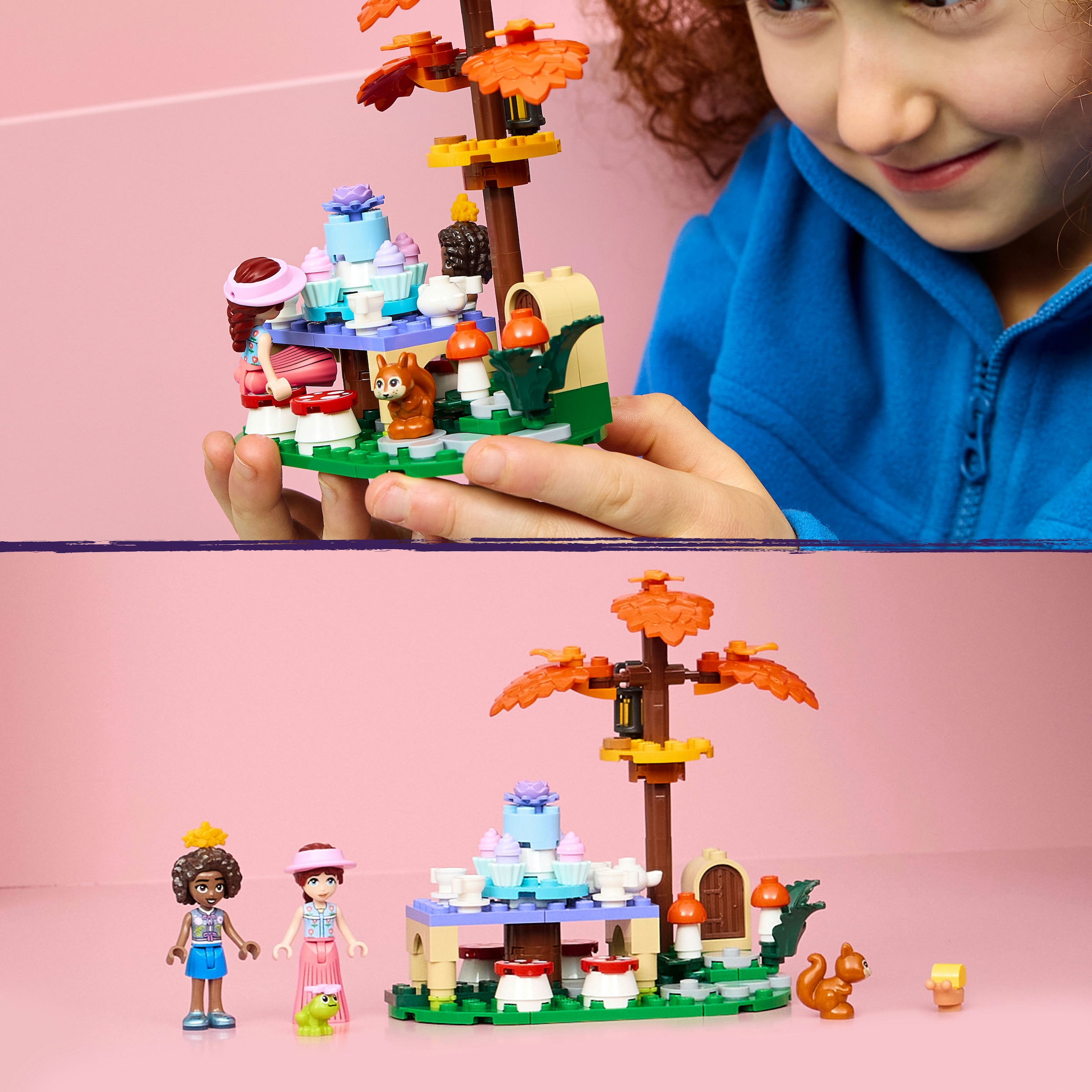 LEGO® Konstruktionsspielsteine »Teeparty im Wald (42690), LEGO Friends« Made in Europe